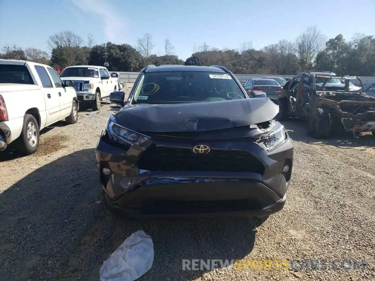 9 Photograph of a damaged car 2T3W1RFV2MW107048 TOYOTA RAV4 2021