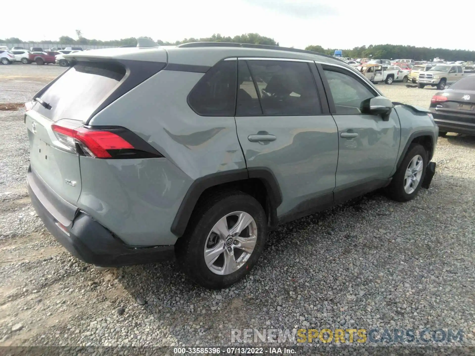 4 Photograph of a damaged car 2T3W1RFV2MW110919 TOYOTA RAV4 2021