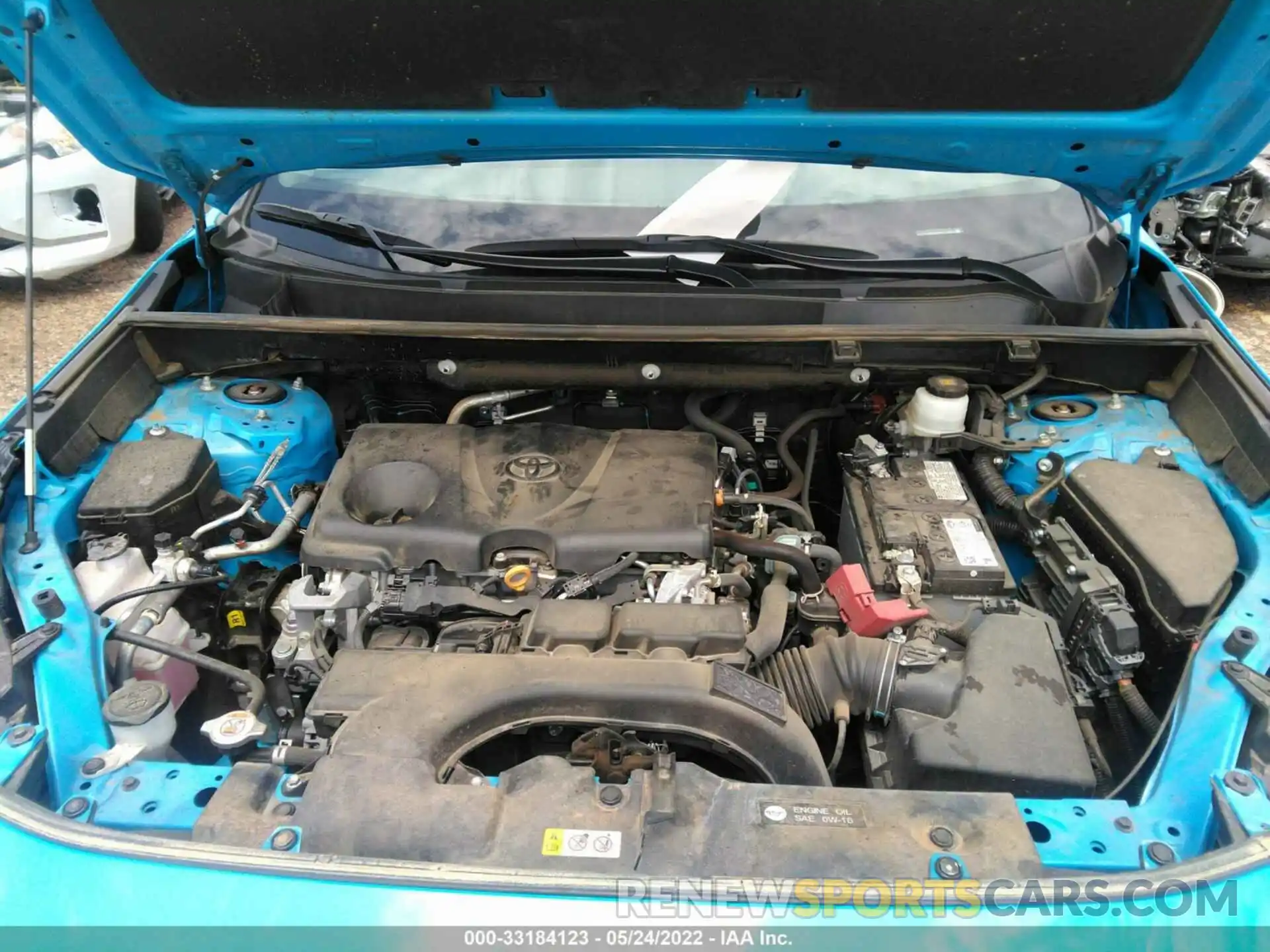 10 Фотография поврежденного автомобиля 2T3W1RFV2MW111682 TOYOTA RAV4 2021