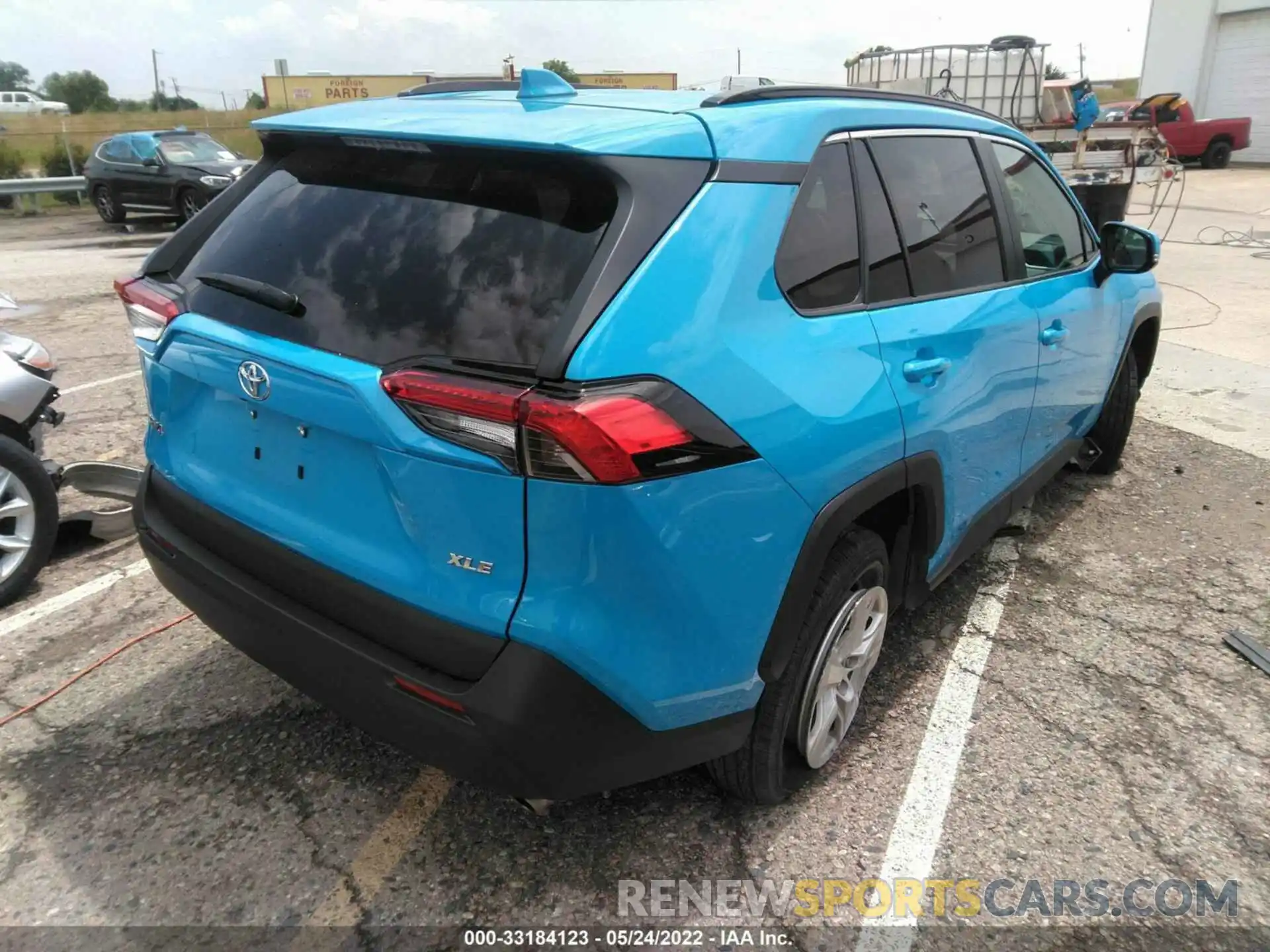 4 Фотография поврежденного автомобиля 2T3W1RFV2MW111682 TOYOTA RAV4 2021