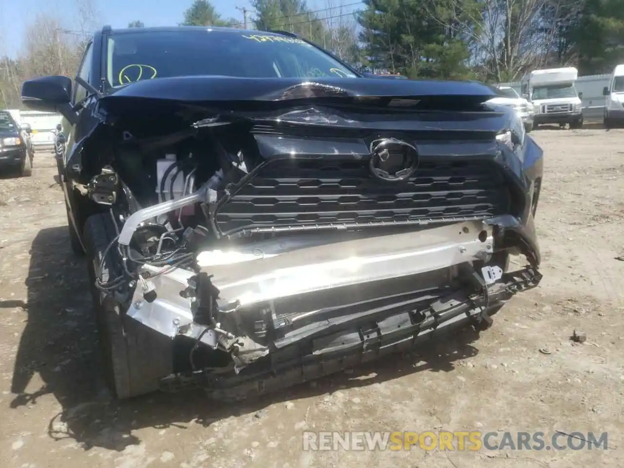 9 Photograph of a damaged car 2T3W1RFV2MW113321 TOYOTA RAV4 2021