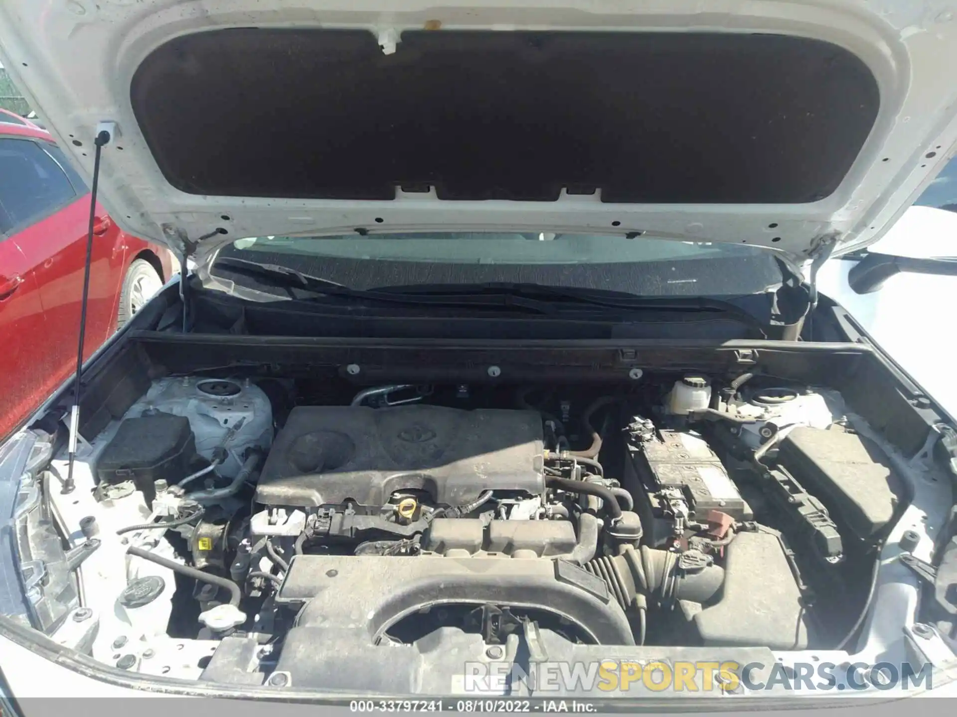 10 Фотография поврежденного автомобиля 2T3W1RFV2MW119264 TOYOTA RAV4 2021