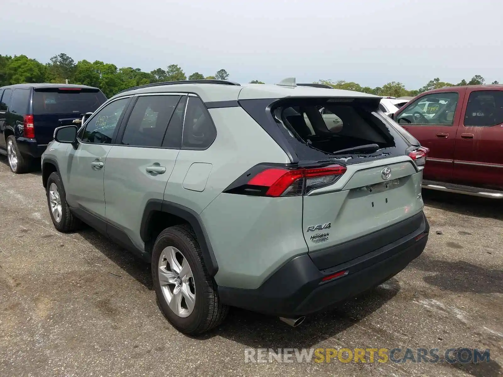 3 Photograph of a damaged car 2T3W1RFV2MW120950 TOYOTA RAV4 2021