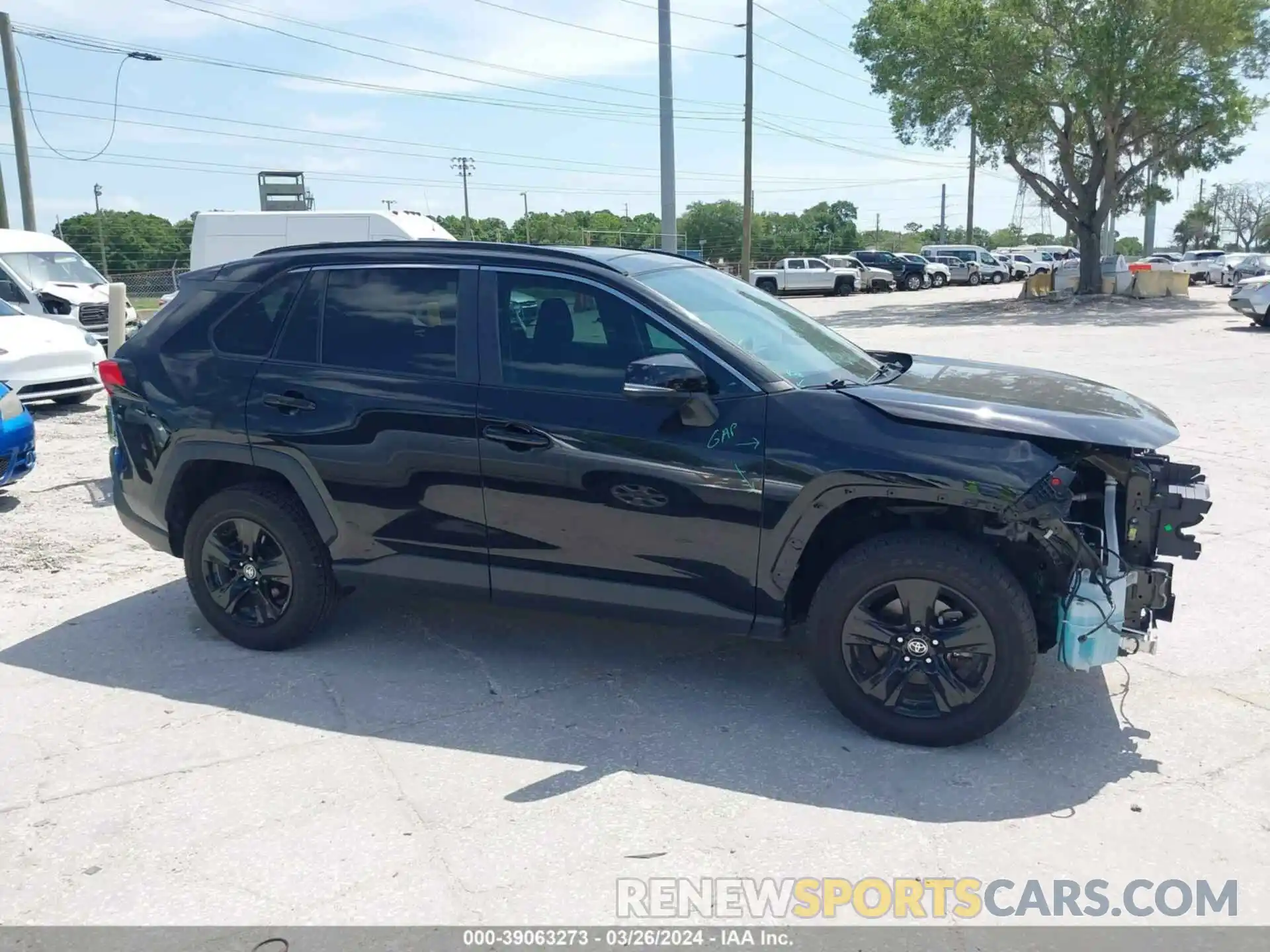 14 Photograph of a damaged car 2T3W1RFV2MW128420 TOYOTA RAV4 2021