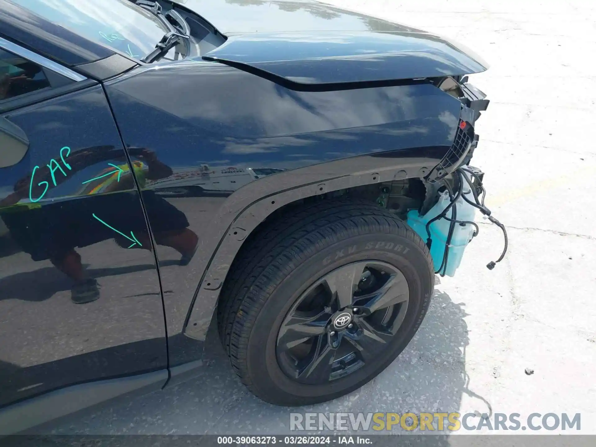 19 Photograph of a damaged car 2T3W1RFV2MW128420 TOYOTA RAV4 2021