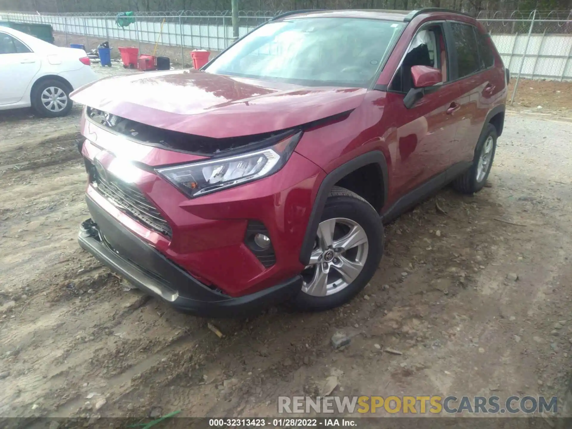 2 Photograph of a damaged car 2T3W1RFV2MW130300 TOYOTA RAV4 2021