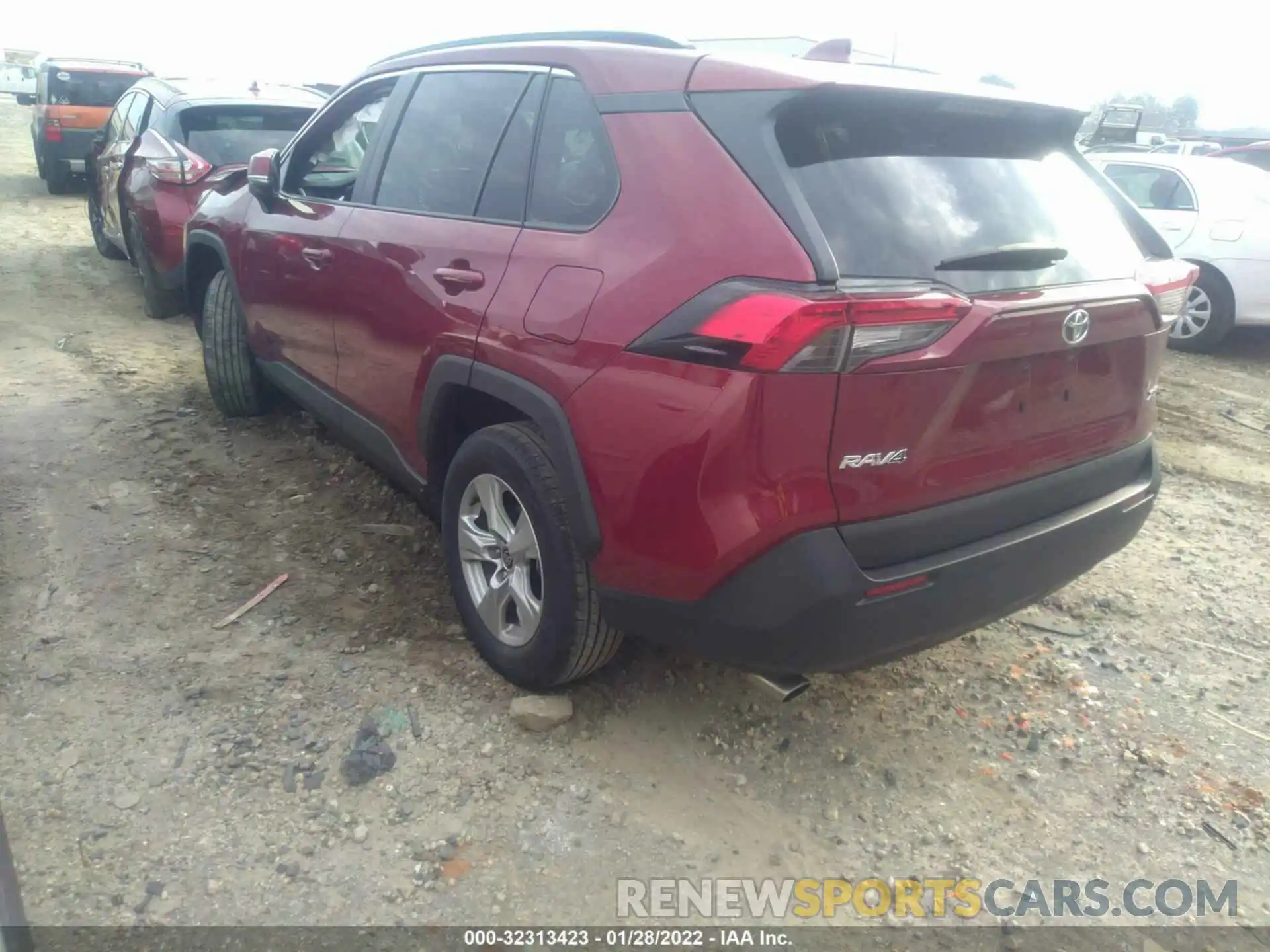 3 Photograph of a damaged car 2T3W1RFV2MW130300 TOYOTA RAV4 2021