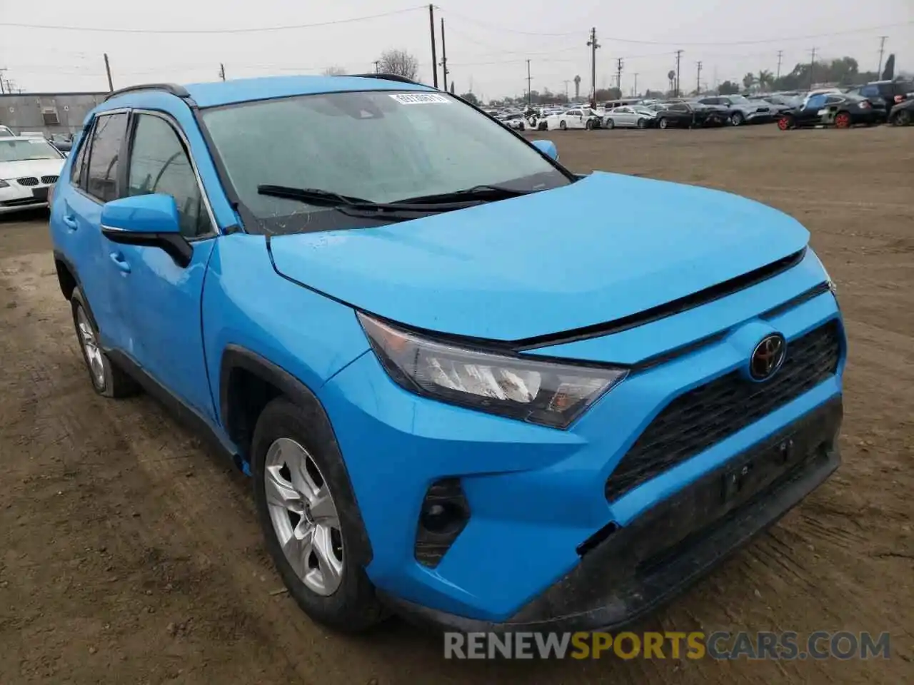 1 Photograph of a damaged car 2T3W1RFV2MW137554 TOYOTA RAV4 2021