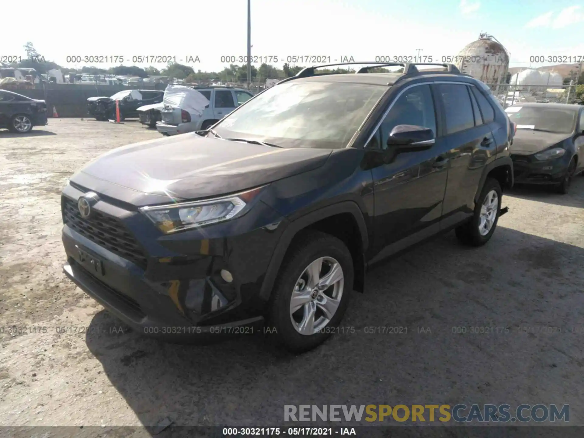 2 Photograph of a damaged car 2T3W1RFV2MW137683 TOYOTA RAV4 2021