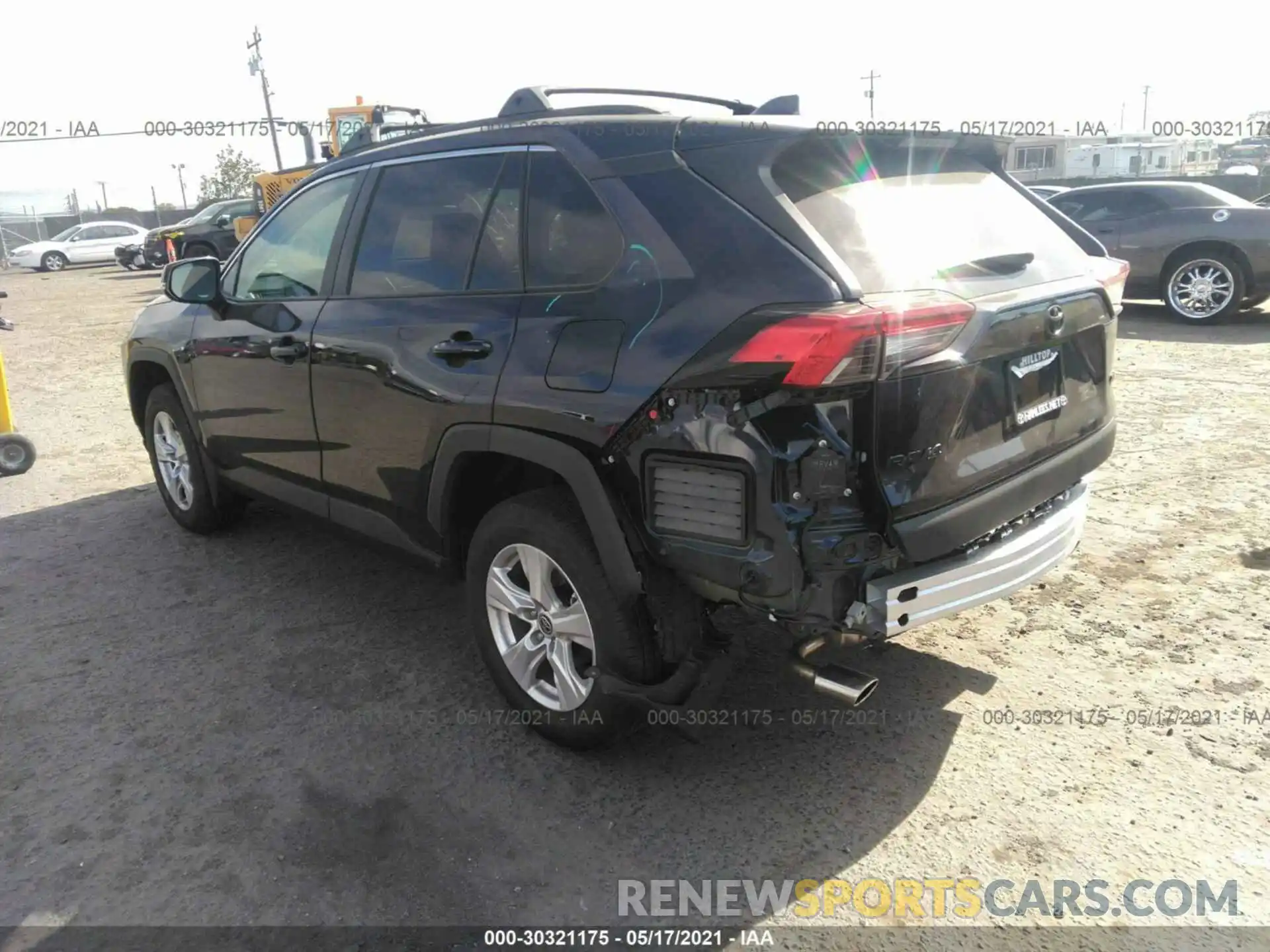 3 Фотография поврежденного автомобиля 2T3W1RFV2MW137683 TOYOTA RAV4 2021