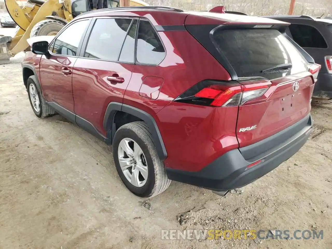 3 Фотография поврежденного автомобиля 2T3W1RFV2MW142088 TOYOTA RAV4 2021