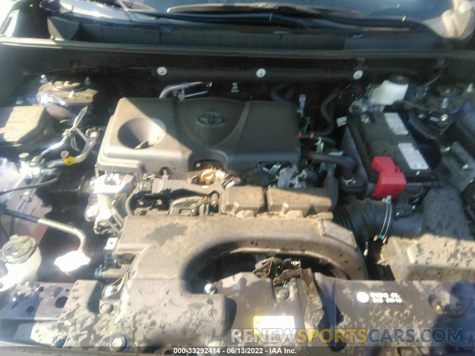 10 Фотография поврежденного автомобиля 2T3W1RFV2MW143869 TOYOTA RAV4 2021