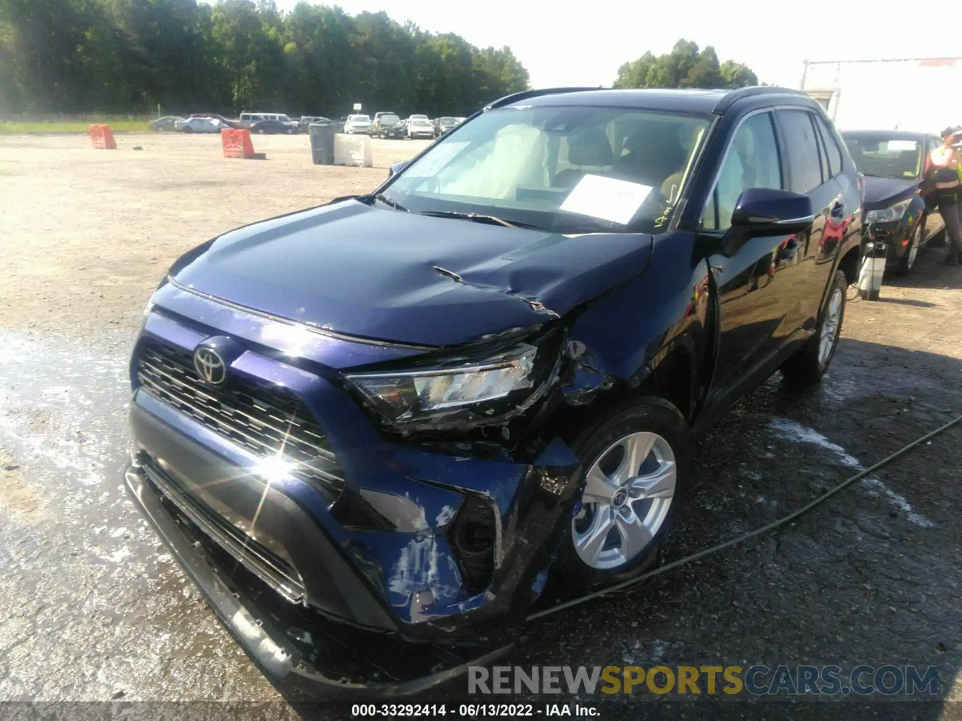 2 Photograph of a damaged car 2T3W1RFV2MW143869 TOYOTA RAV4 2021