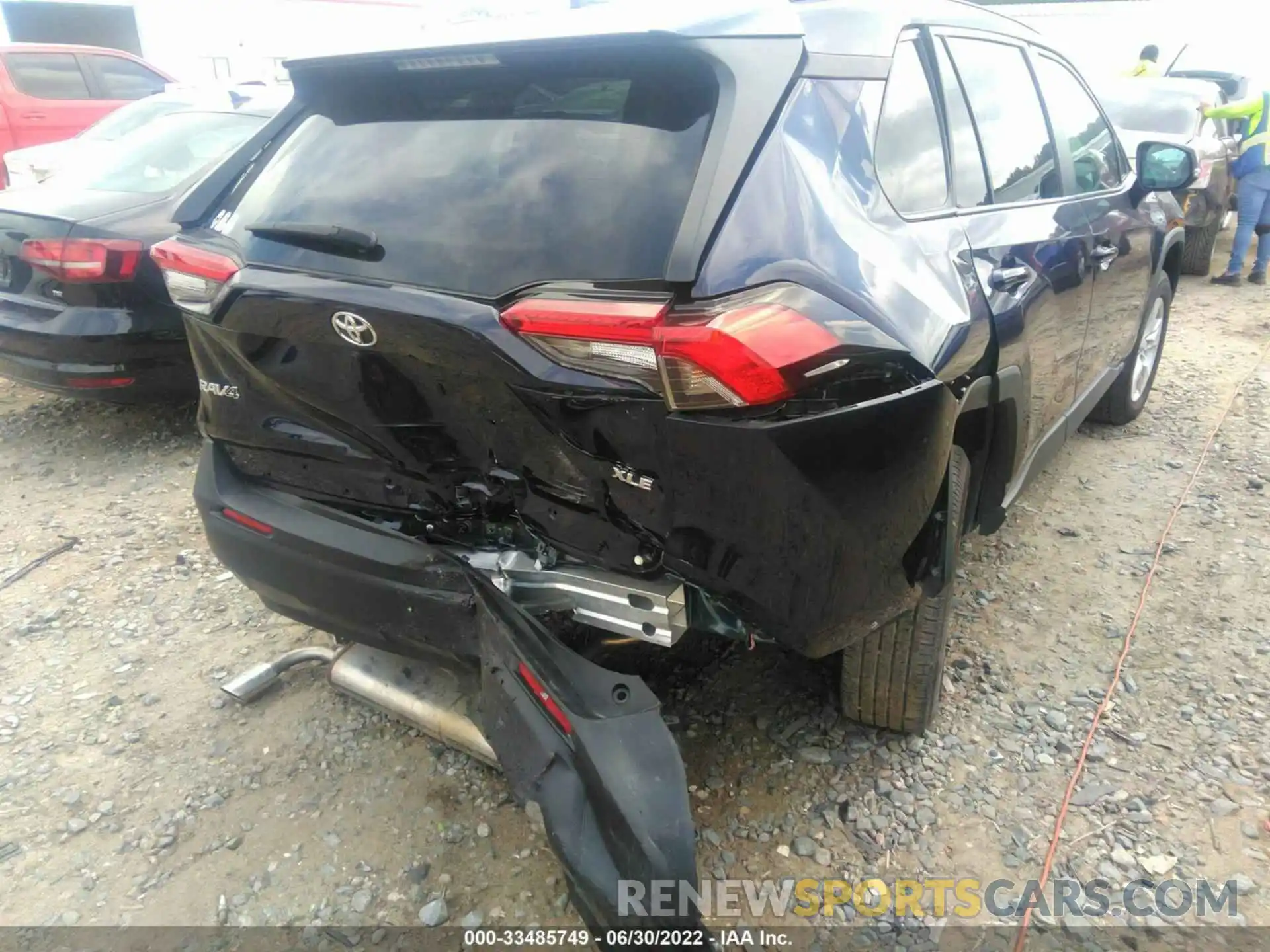 6 Photograph of a damaged car 2T3W1RFV2MW147033 TOYOTA RAV4 2021