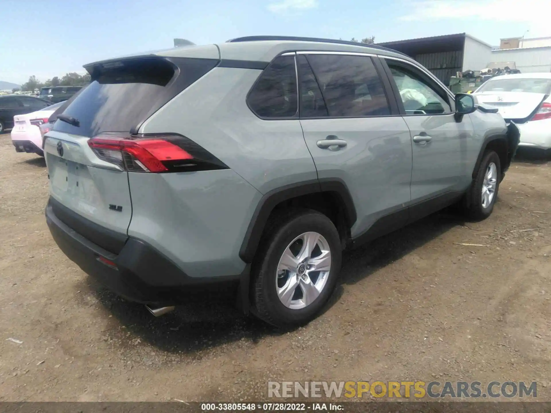 4 Photograph of a damaged car 2T3W1RFV2MW156993 TOYOTA RAV4 2021