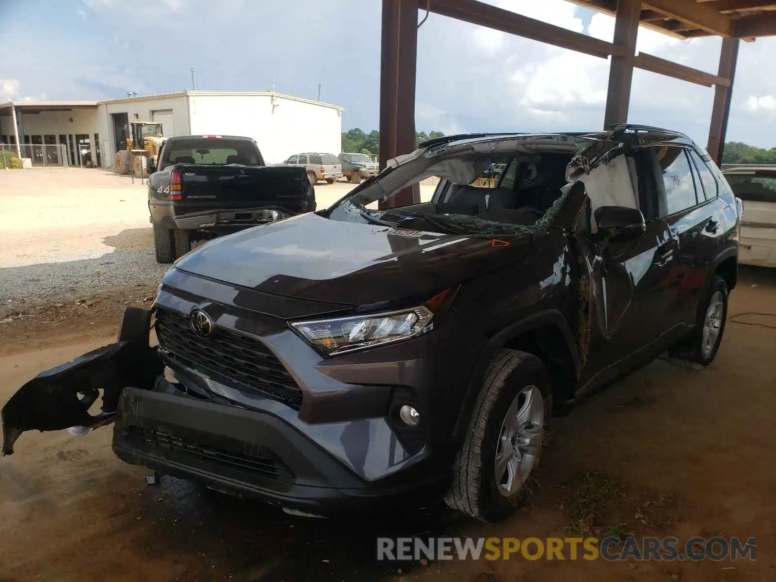 2 Photograph of a damaged car 2T3W1RFV2MW159411 TOYOTA RAV4 2021