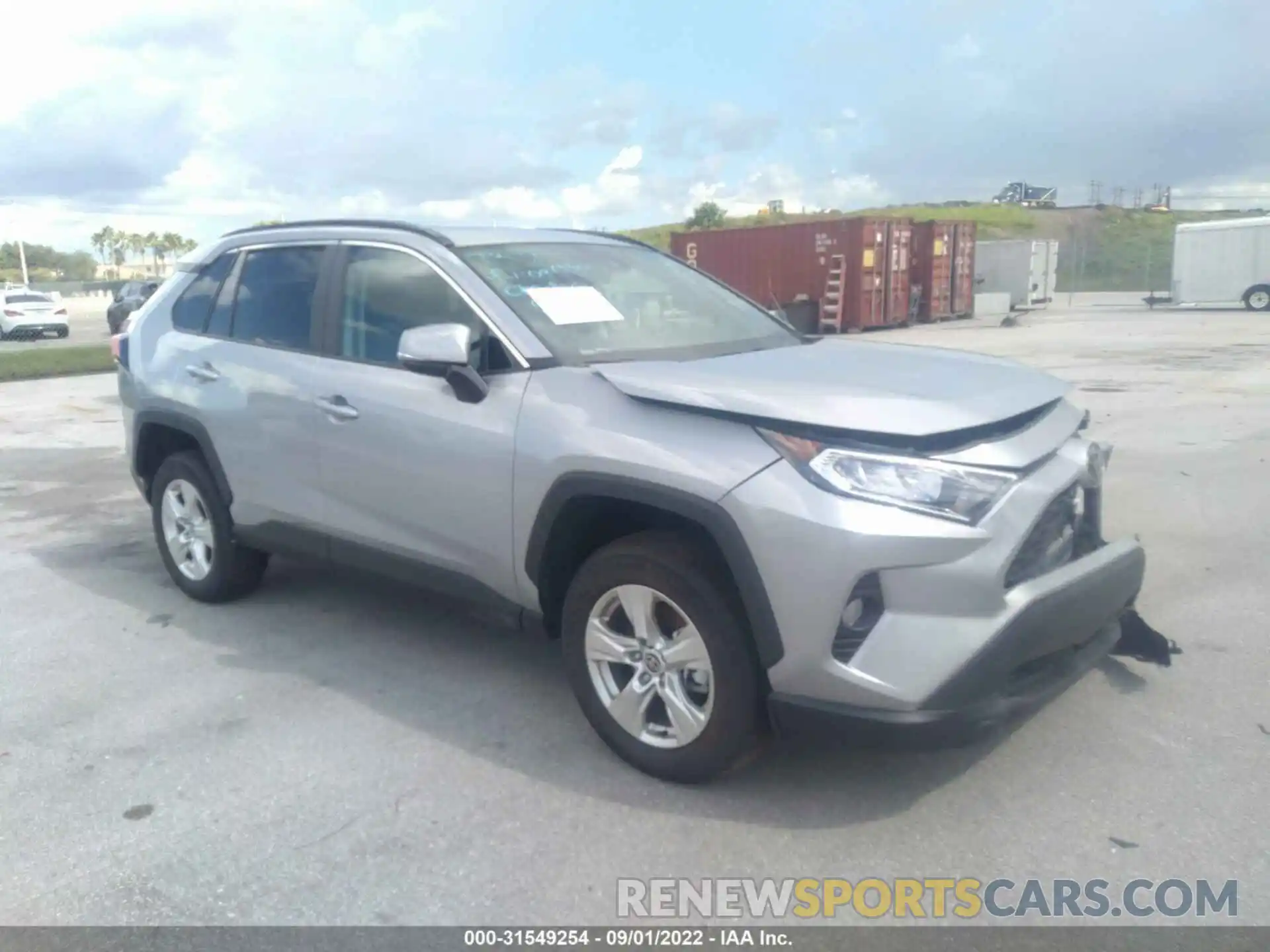 1 Photograph of a damaged car 2T3W1RFV2MW163670 TOYOTA RAV4 2021