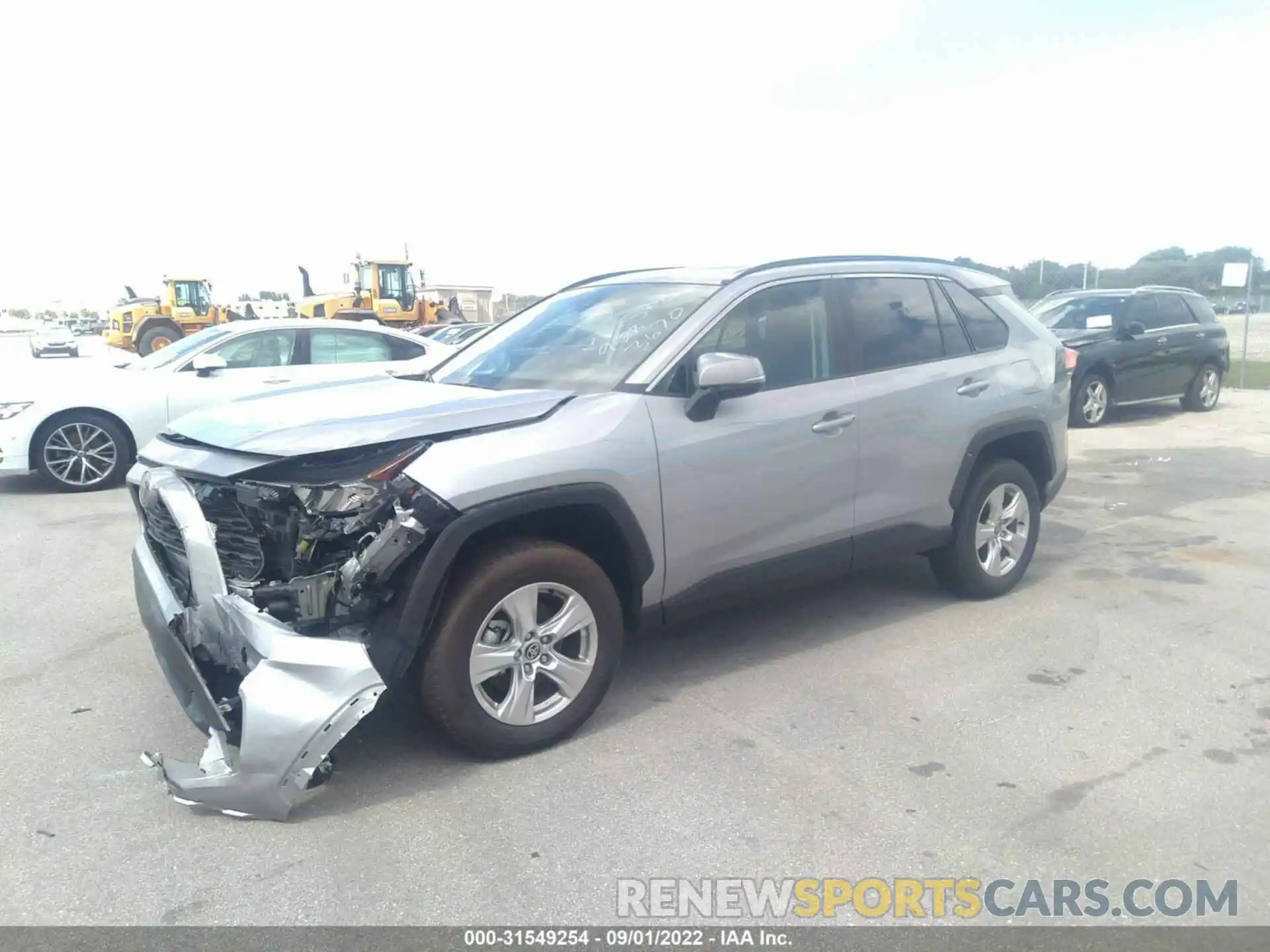 2 Photograph of a damaged car 2T3W1RFV2MW163670 TOYOTA RAV4 2021