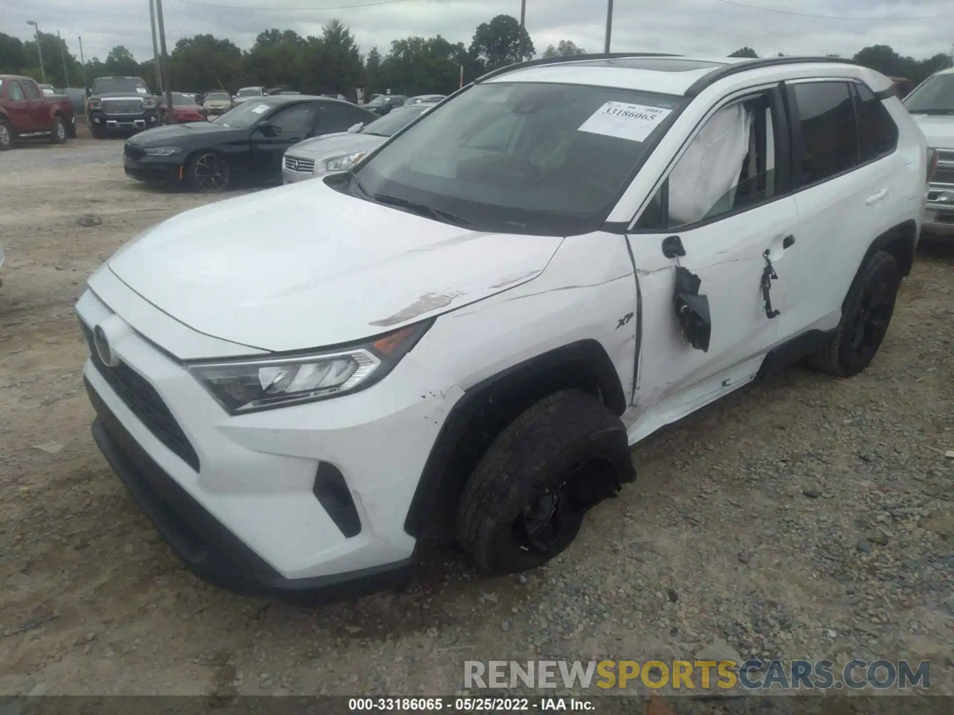 2 Photograph of a damaged car 2T3W1RFV2MW171008 TOYOTA RAV4 2021