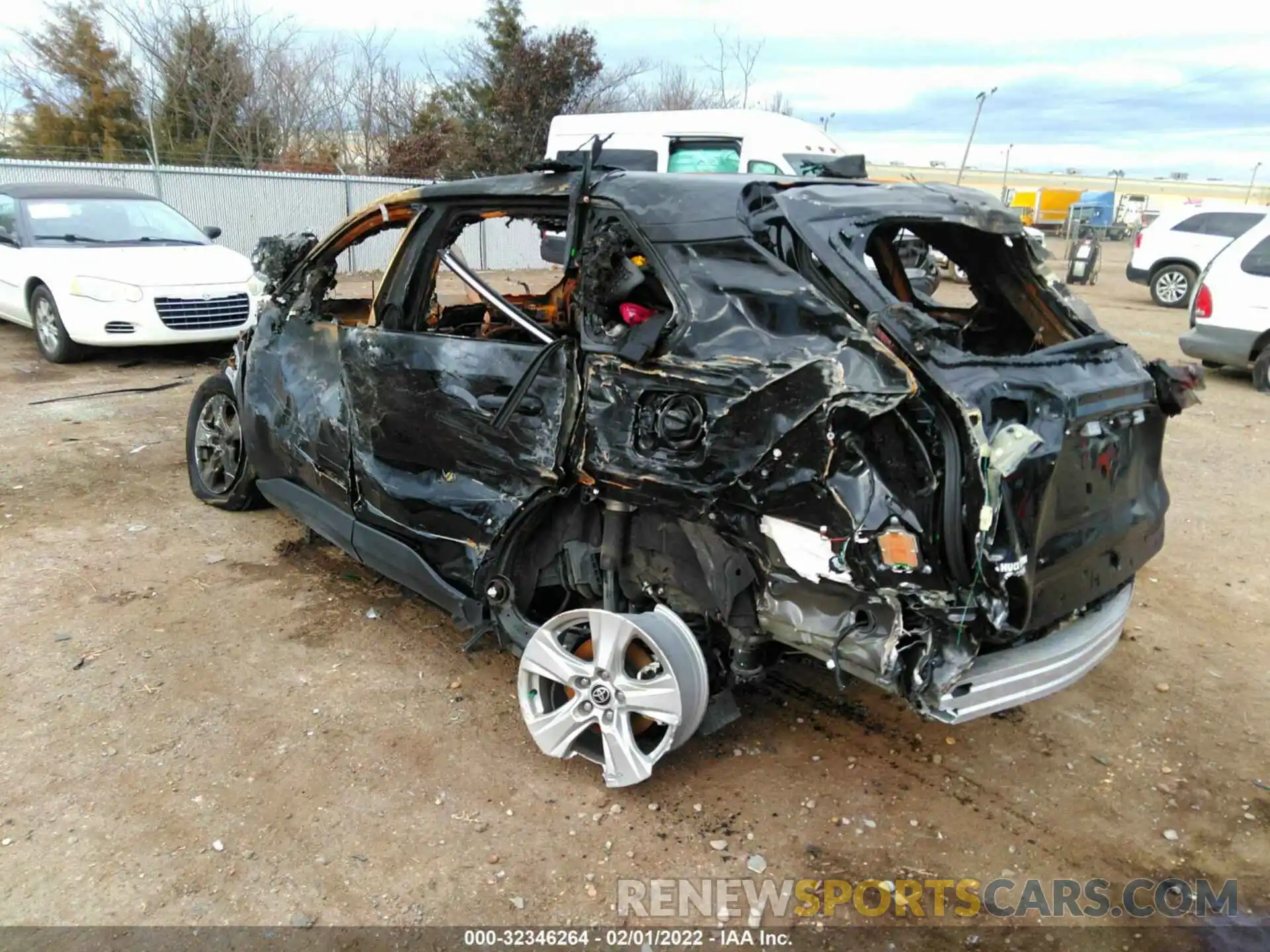 3 Photograph of a damaged car 2T3W1RFV2MW176239 TOYOTA RAV4 2021