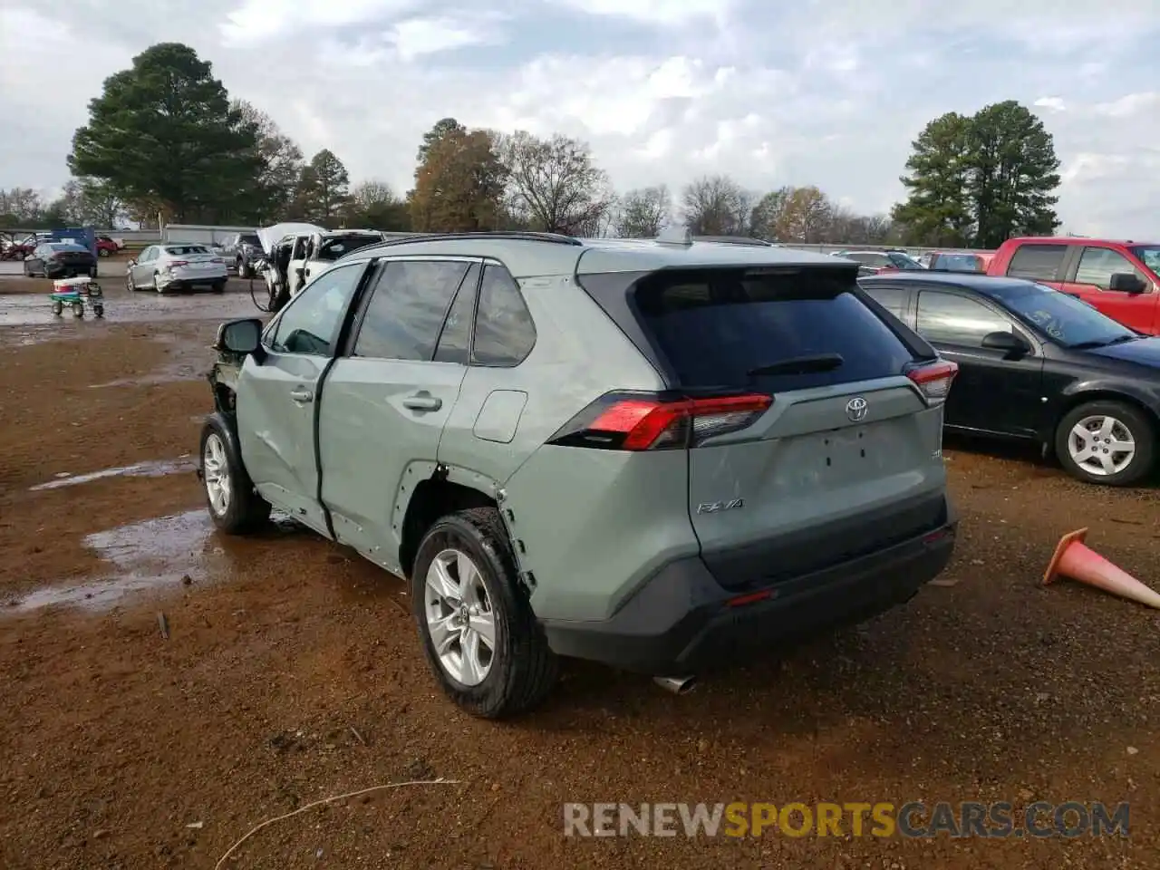 3 Photograph of a damaged car 2T3W1RFV3MC086549 TOYOTA RAV4 2021