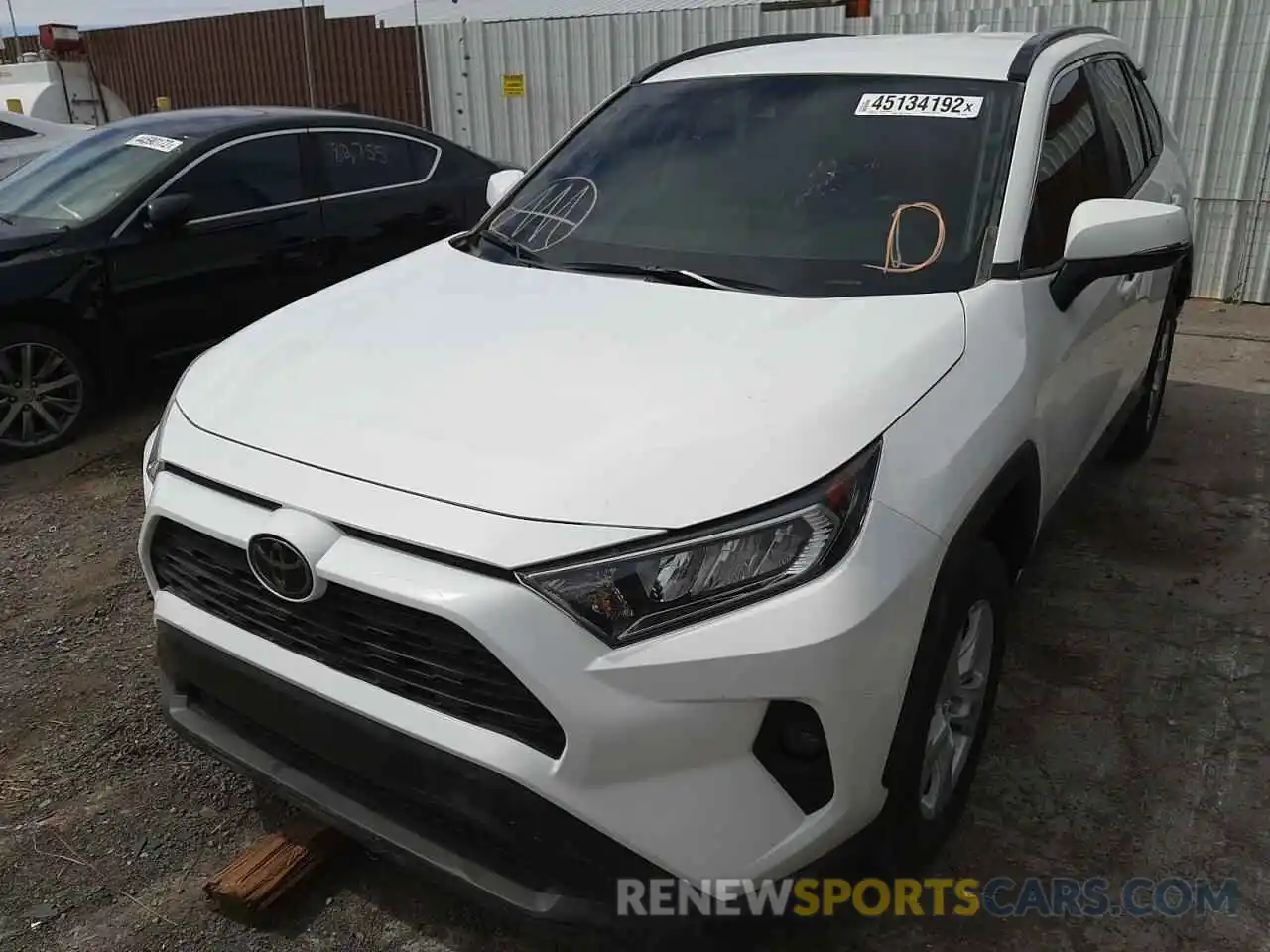 2 Photograph of a damaged car 2T3W1RFV3MC086552 TOYOTA RAV4 2021