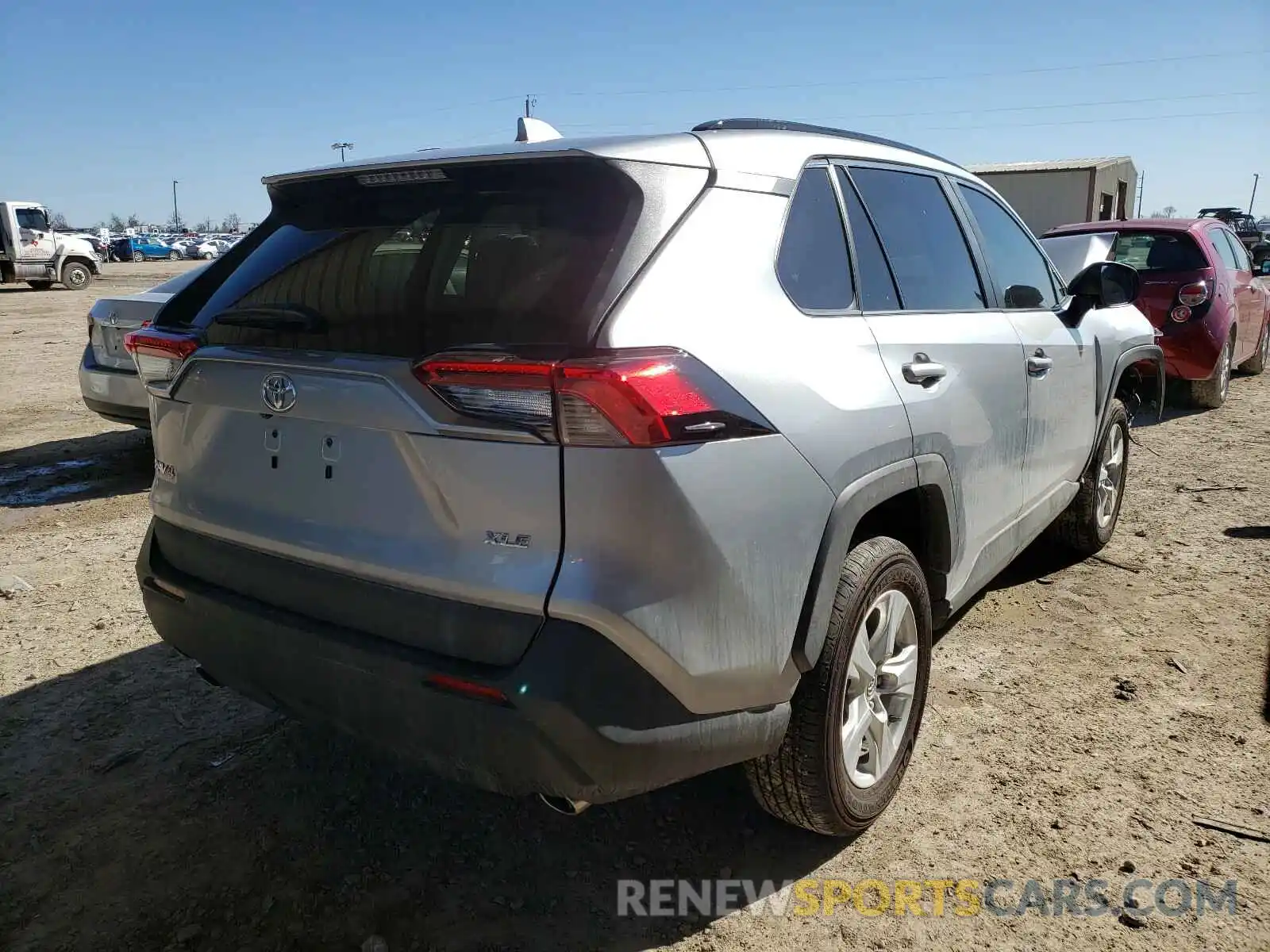 4 Photograph of a damaged car 2T3W1RFV3MC087247 TOYOTA RAV4 2021