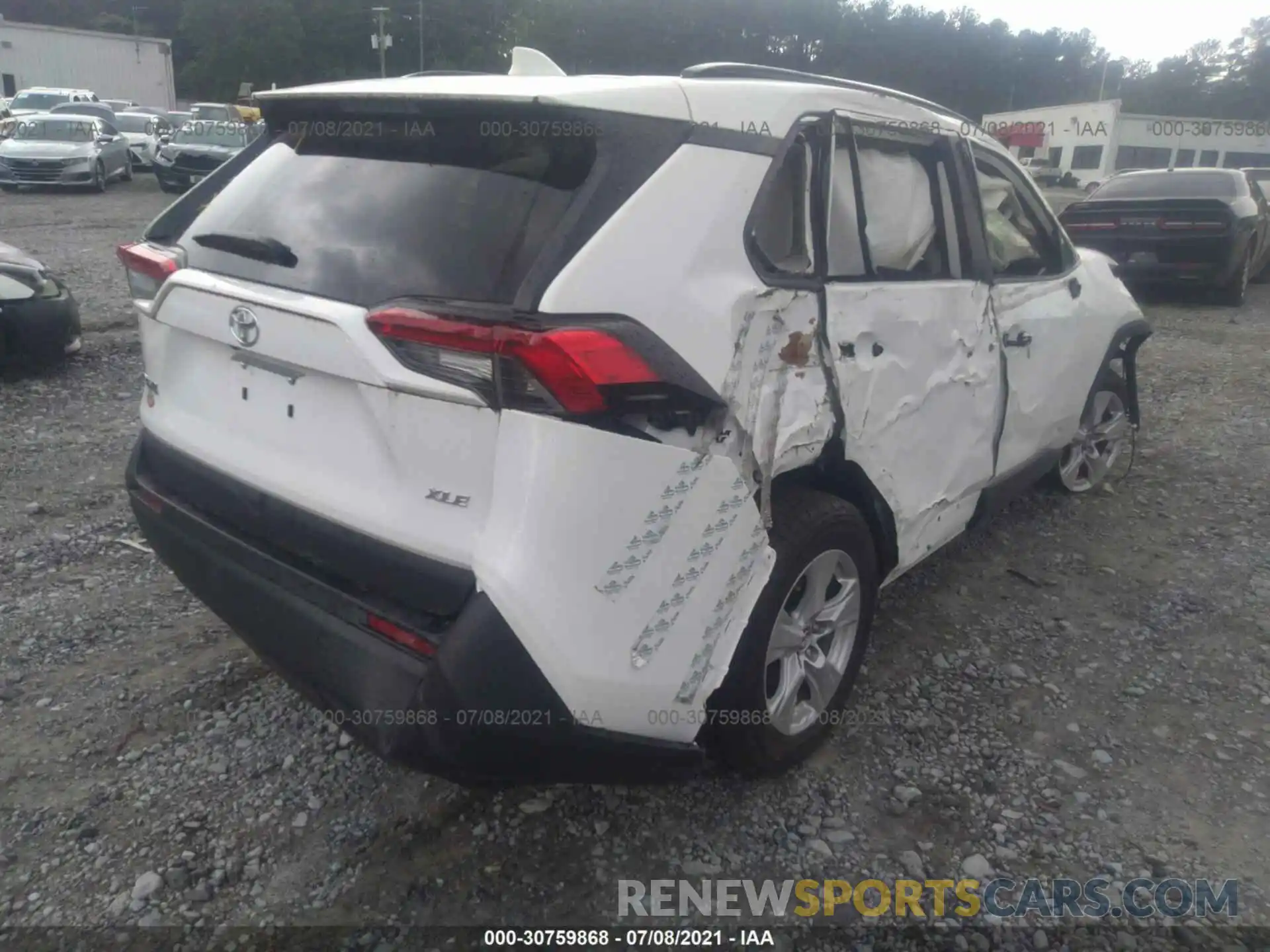 4 Photograph of a damaged car 2T3W1RFV3MC088267 TOYOTA RAV4 2021