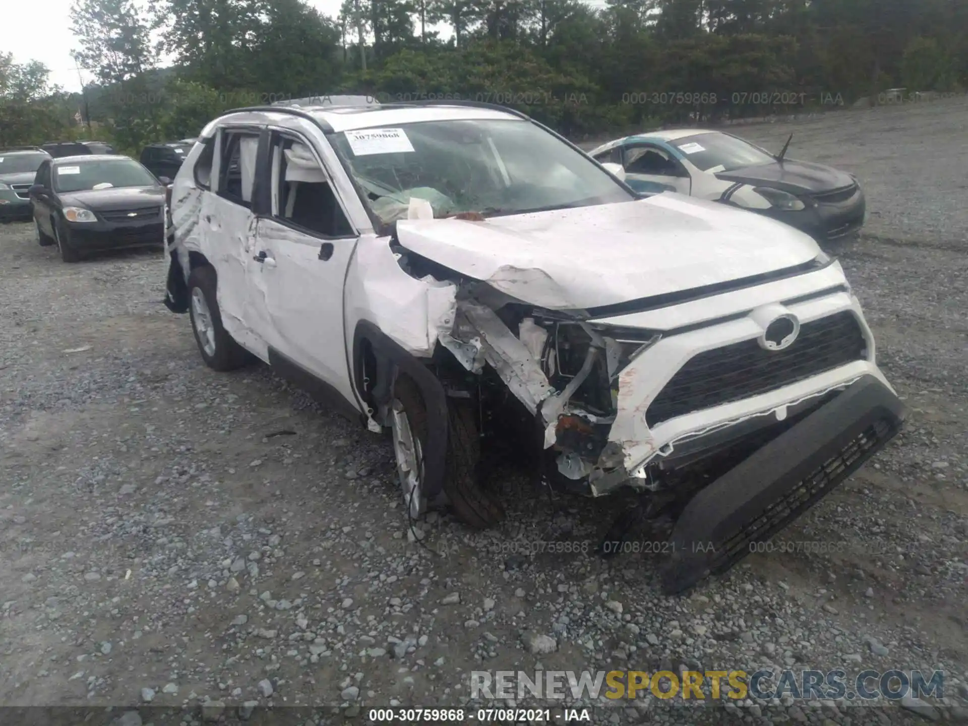 6 Photograph of a damaged car 2T3W1RFV3MC088267 TOYOTA RAV4 2021