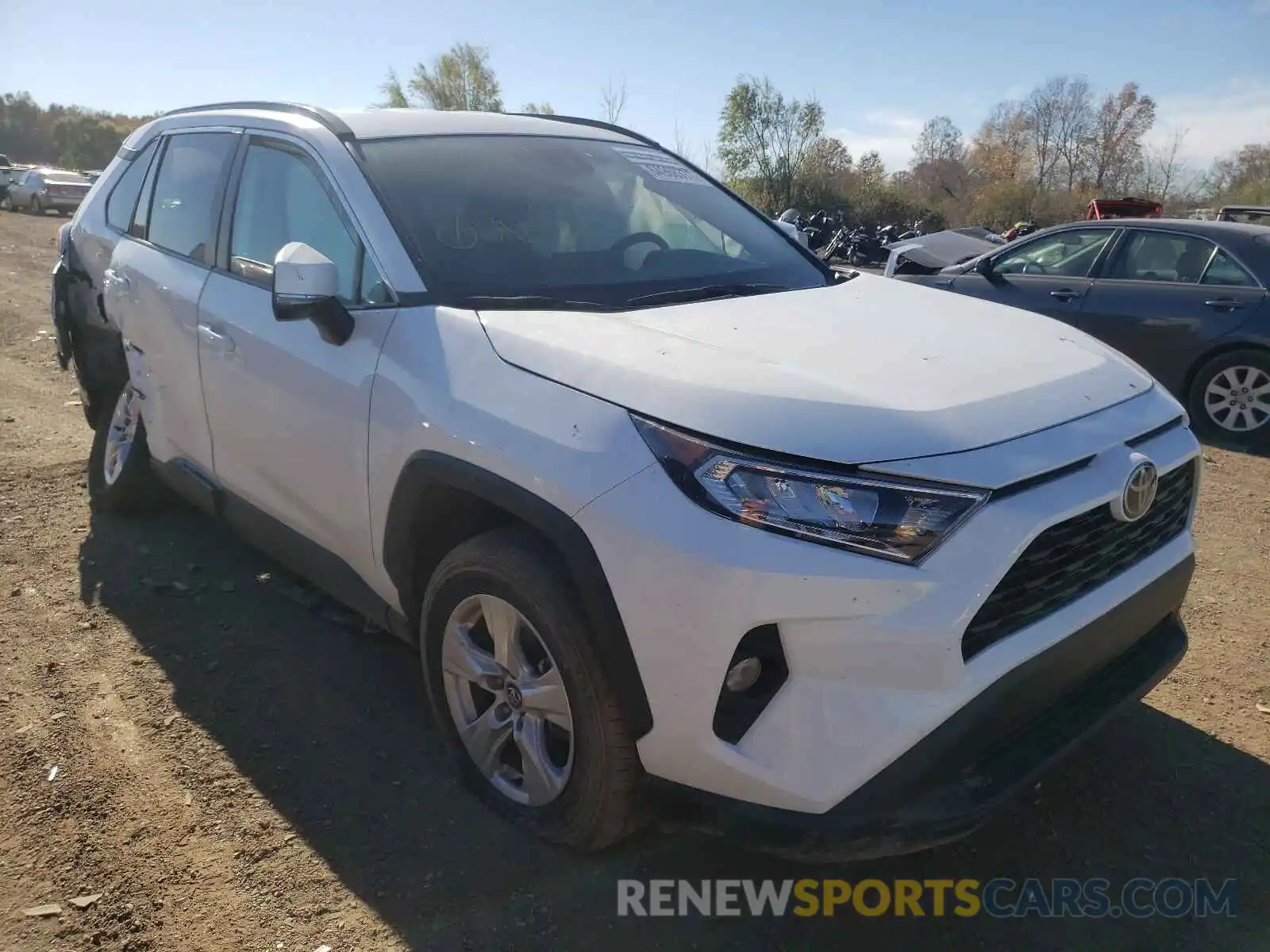 1 Photograph of a damaged car 2T3W1RFV3MC088589 TOYOTA RAV4 2021