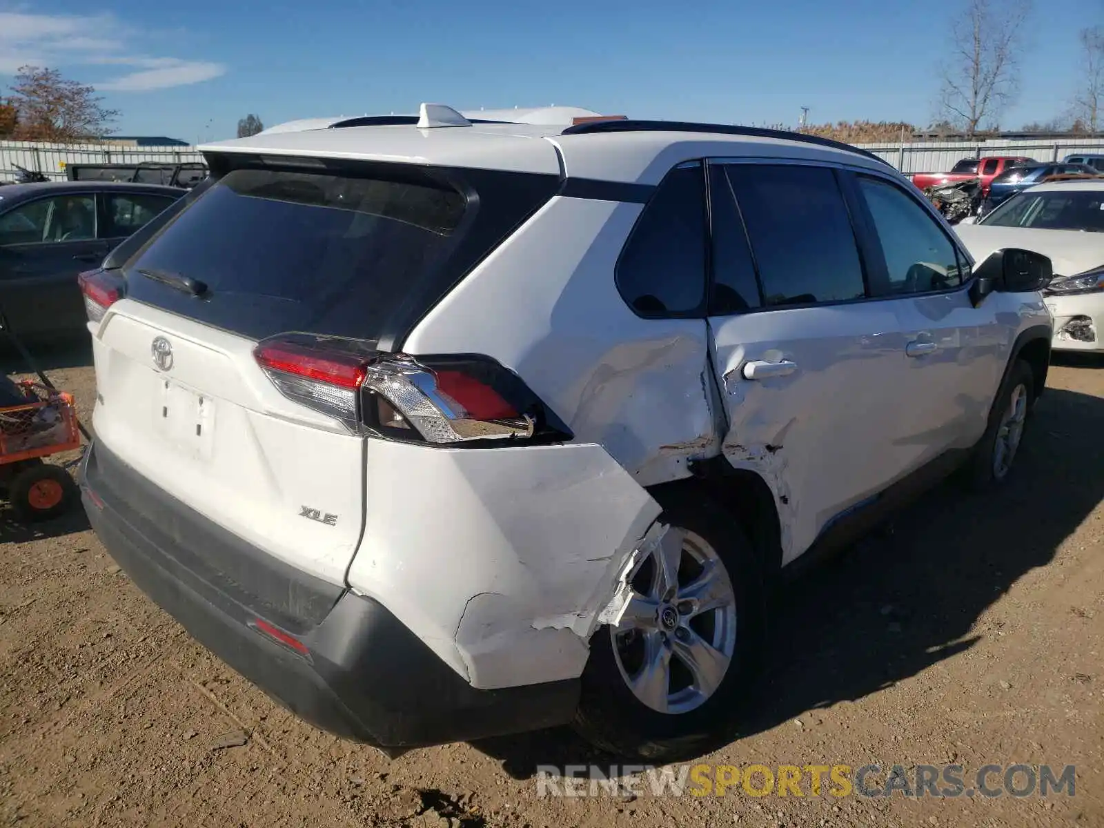 4 Photograph of a damaged car 2T3W1RFV3MC088589 TOYOTA RAV4 2021