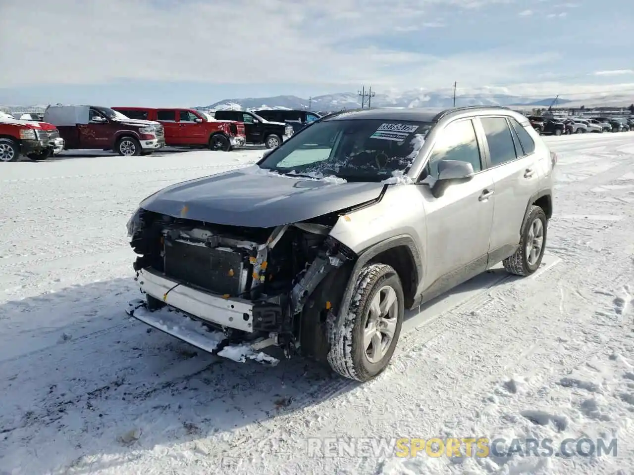 2 Photograph of a damaged car 2T3W1RFV3MC094876 TOYOTA RAV4 2021