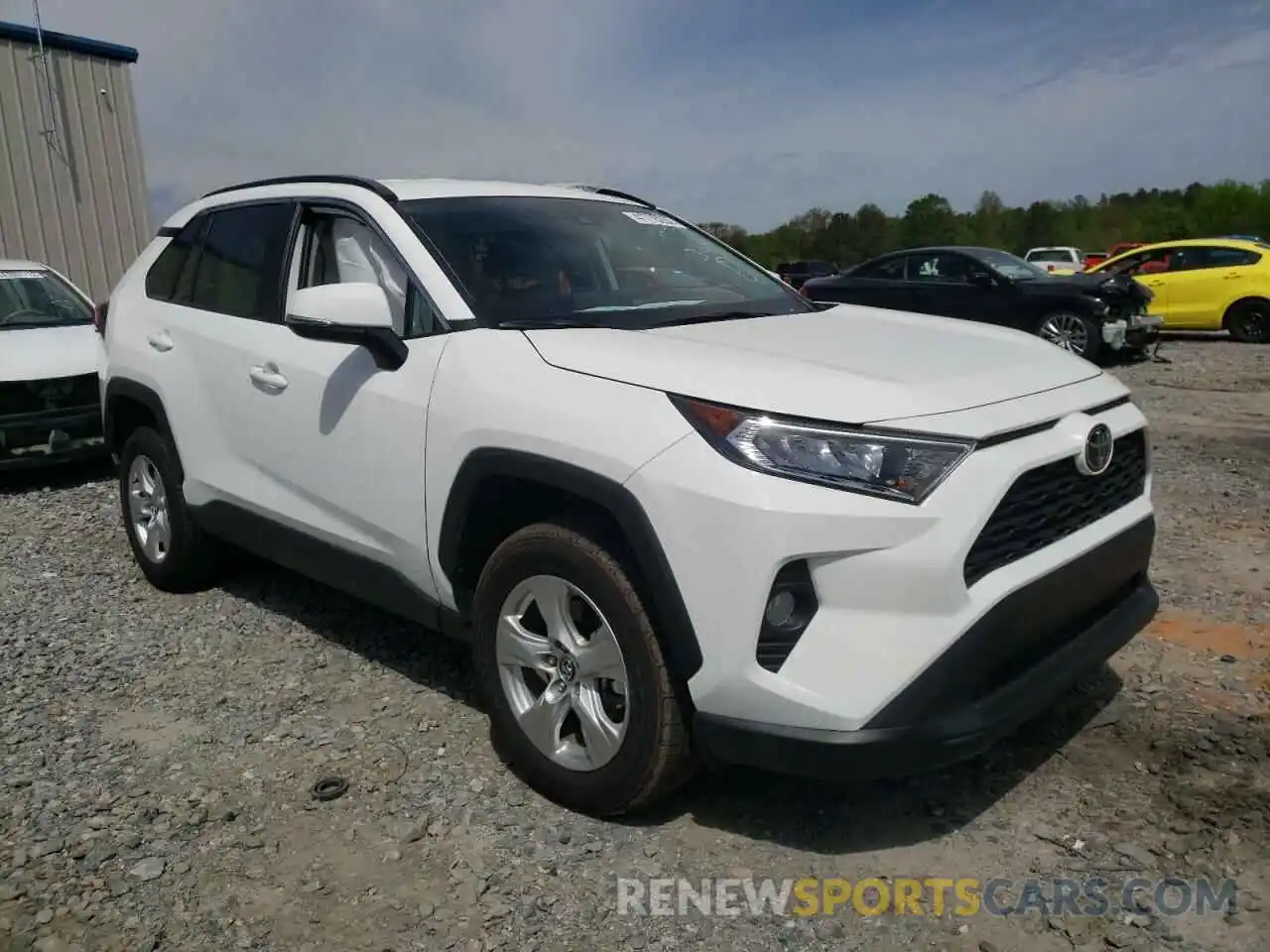 1 Photograph of a damaged car 2T3W1RFV3MC098393 TOYOTA RAV4 2021