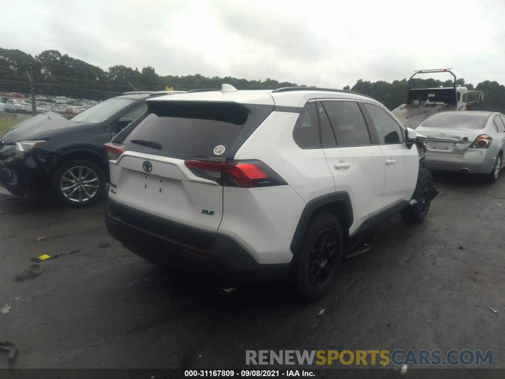 4 Photograph of a damaged car 2T3W1RFV3MC106315 TOYOTA RAV4 2021