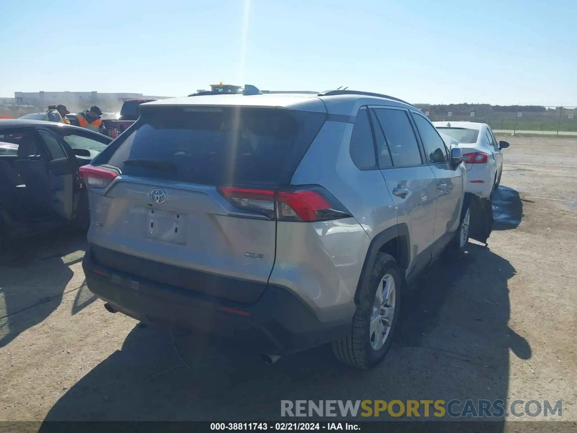 4 Photograph of a damaged car 2T3W1RFV3MC109456 TOYOTA RAV4 2021