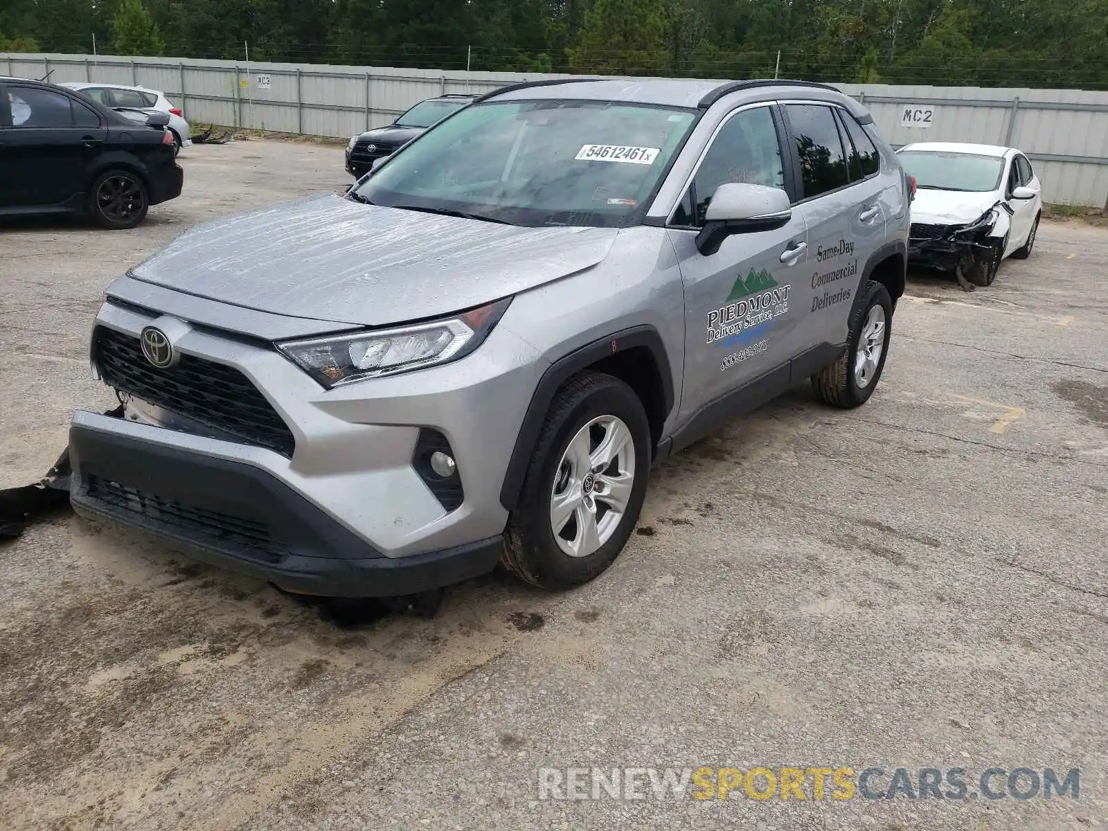 2 Photograph of a damaged car 2T3W1RFV3MC113720 TOYOTA RAV4 2021