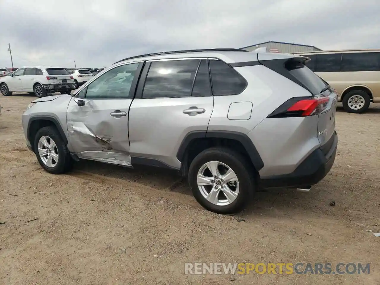 2 Photograph of a damaged car 2T3W1RFV3MC114611 TOYOTA RAV4 2021