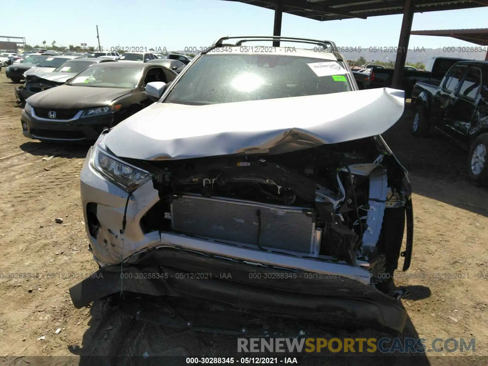 6 Photograph of a damaged car 2T3W1RFV3MC122286 TOYOTA RAV4 2021