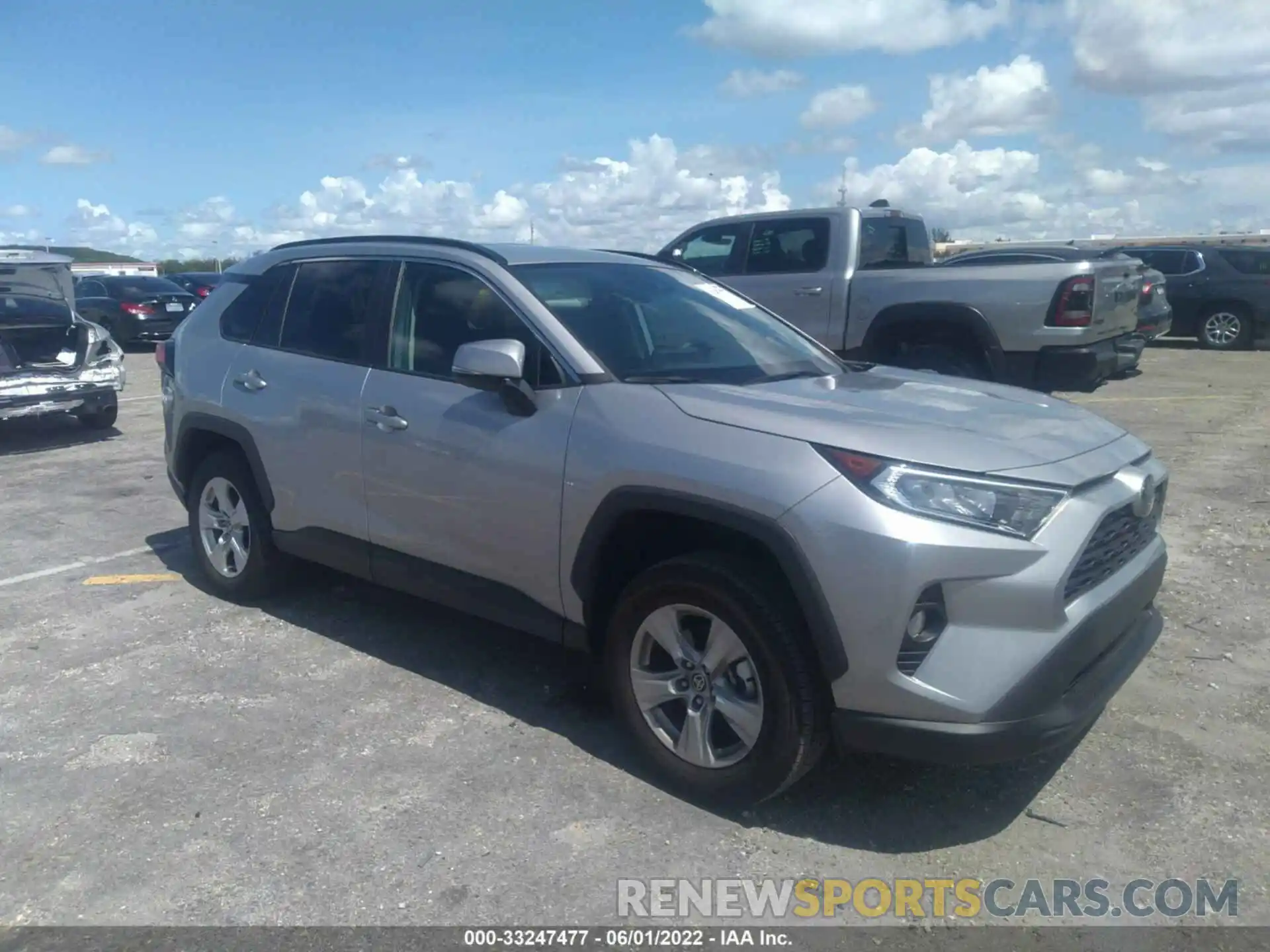 1 Photograph of a damaged car 2T3W1RFV3MC139704 TOYOTA RAV4 2021