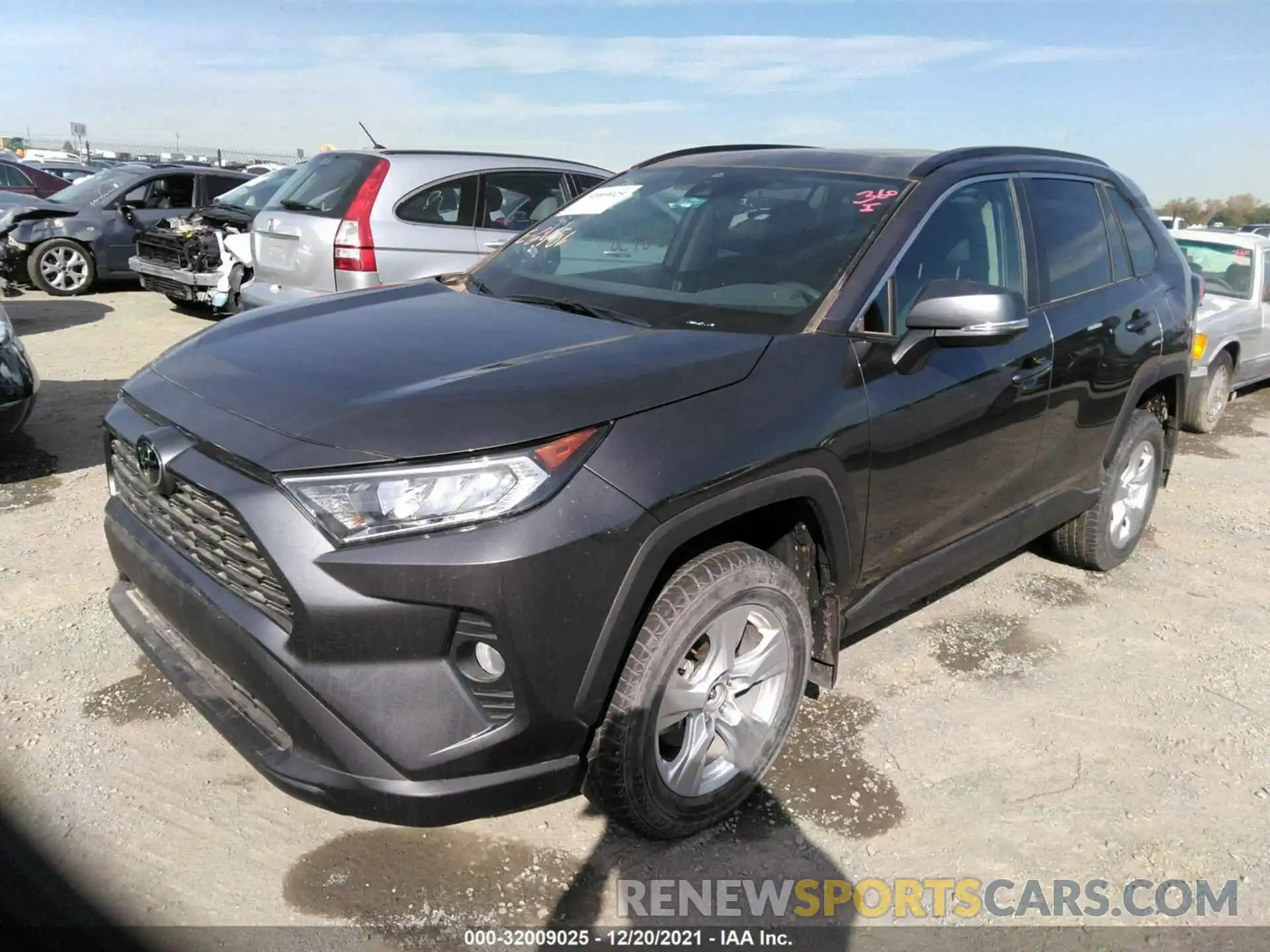 2 Photograph of a damaged car 2T3W1RFV3MC154638 TOYOTA RAV4 2021