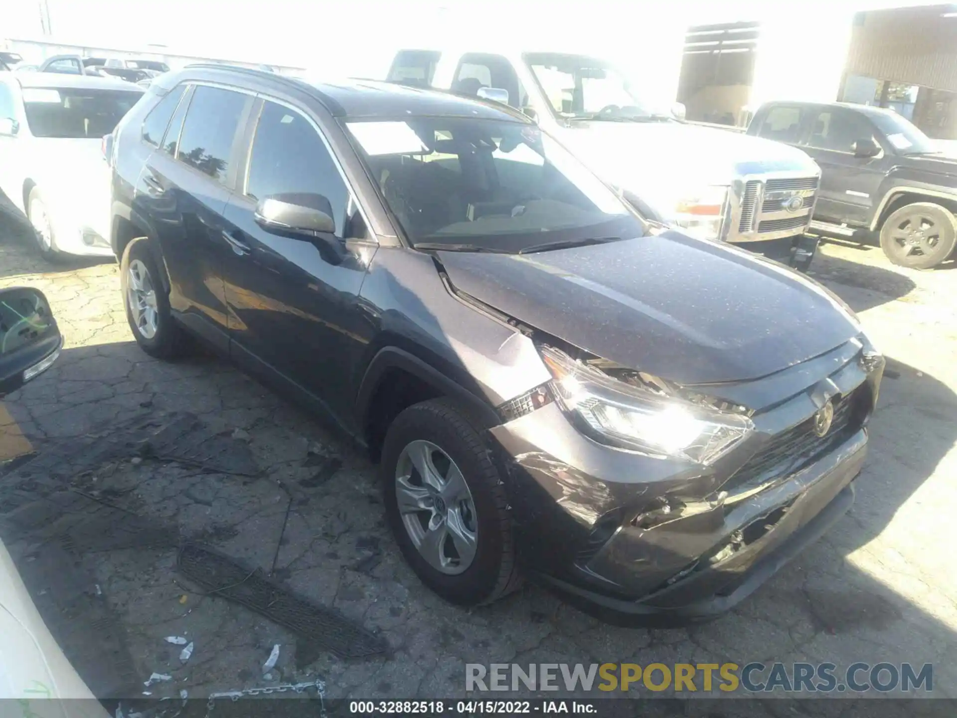 1 Photograph of a damaged car 2T3W1RFV3MC166742 TOYOTA RAV4 2021