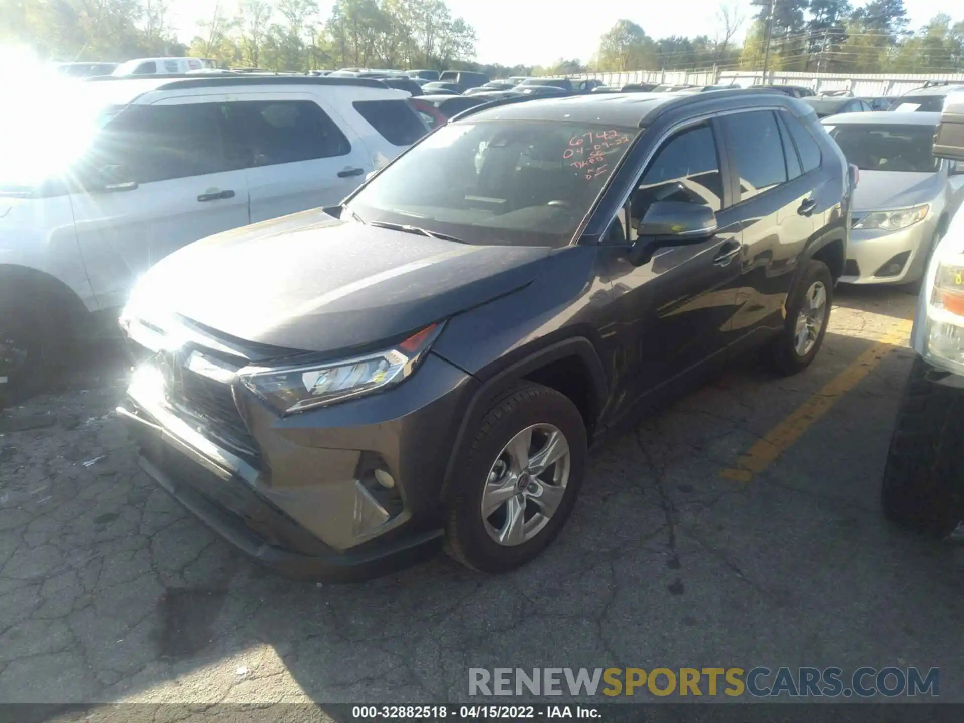 2 Photograph of a damaged car 2T3W1RFV3MC166742 TOYOTA RAV4 2021