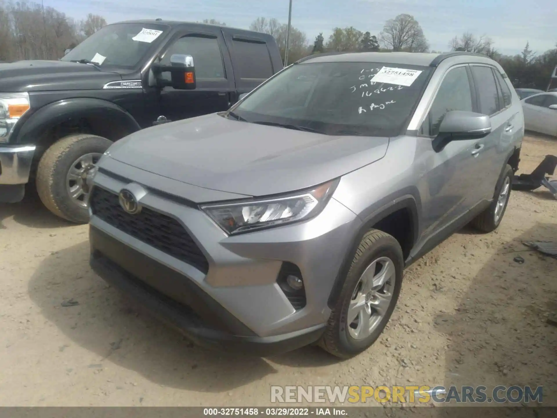 2 Photograph of a damaged car 2T3W1RFV3MC168622 TOYOTA RAV4 2021