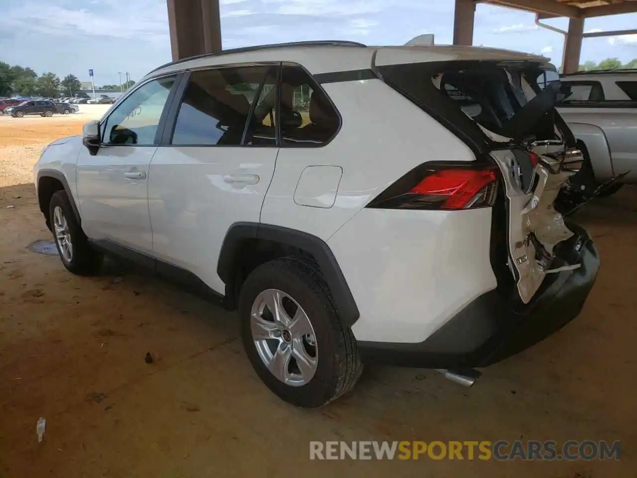 3 Photograph of a damaged car 2T3W1RFV3MC172699 TOYOTA RAV4 2021