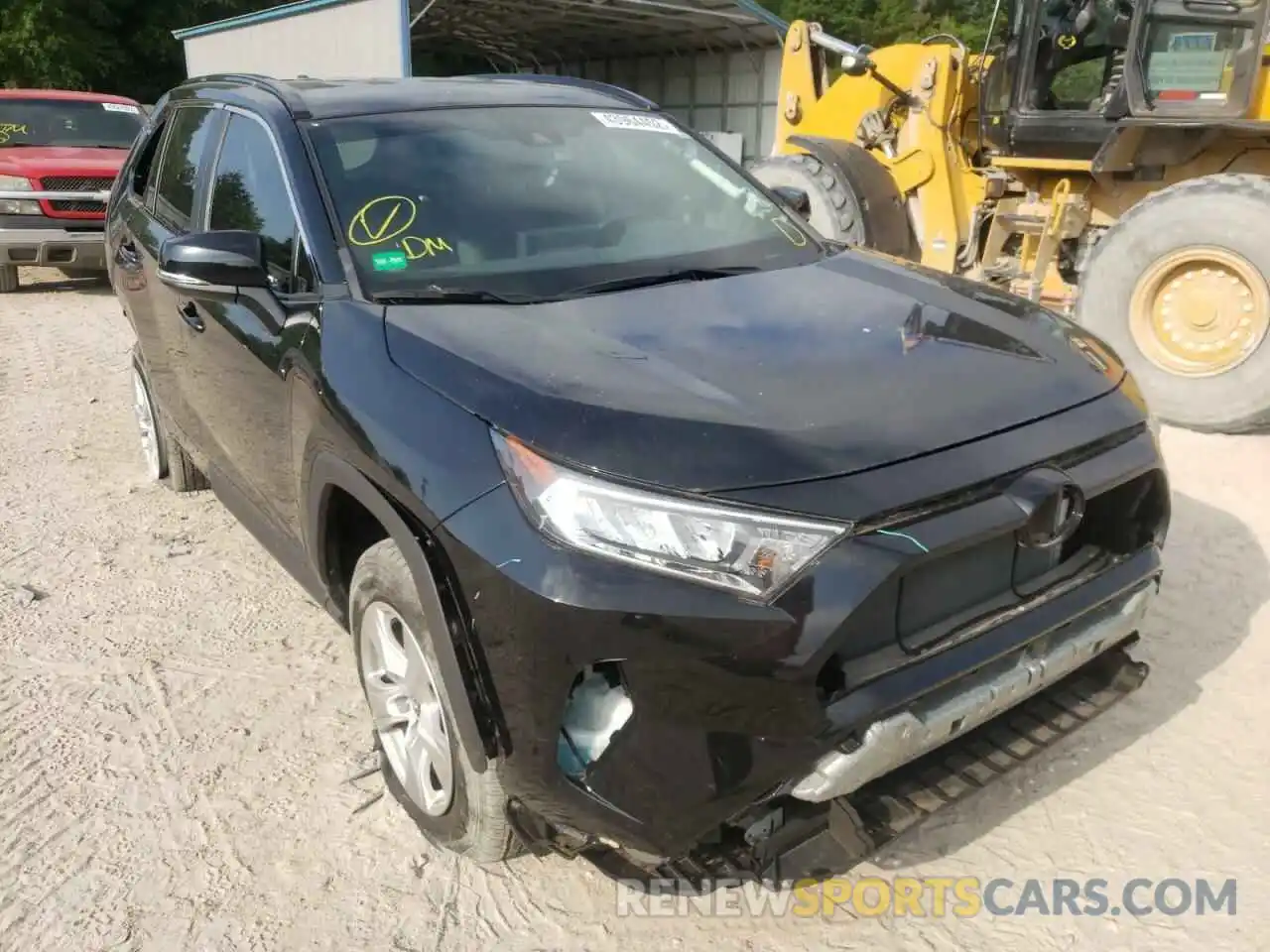 1 Photograph of a damaged car 2T3W1RFV3MW104529 TOYOTA RAV4 2021