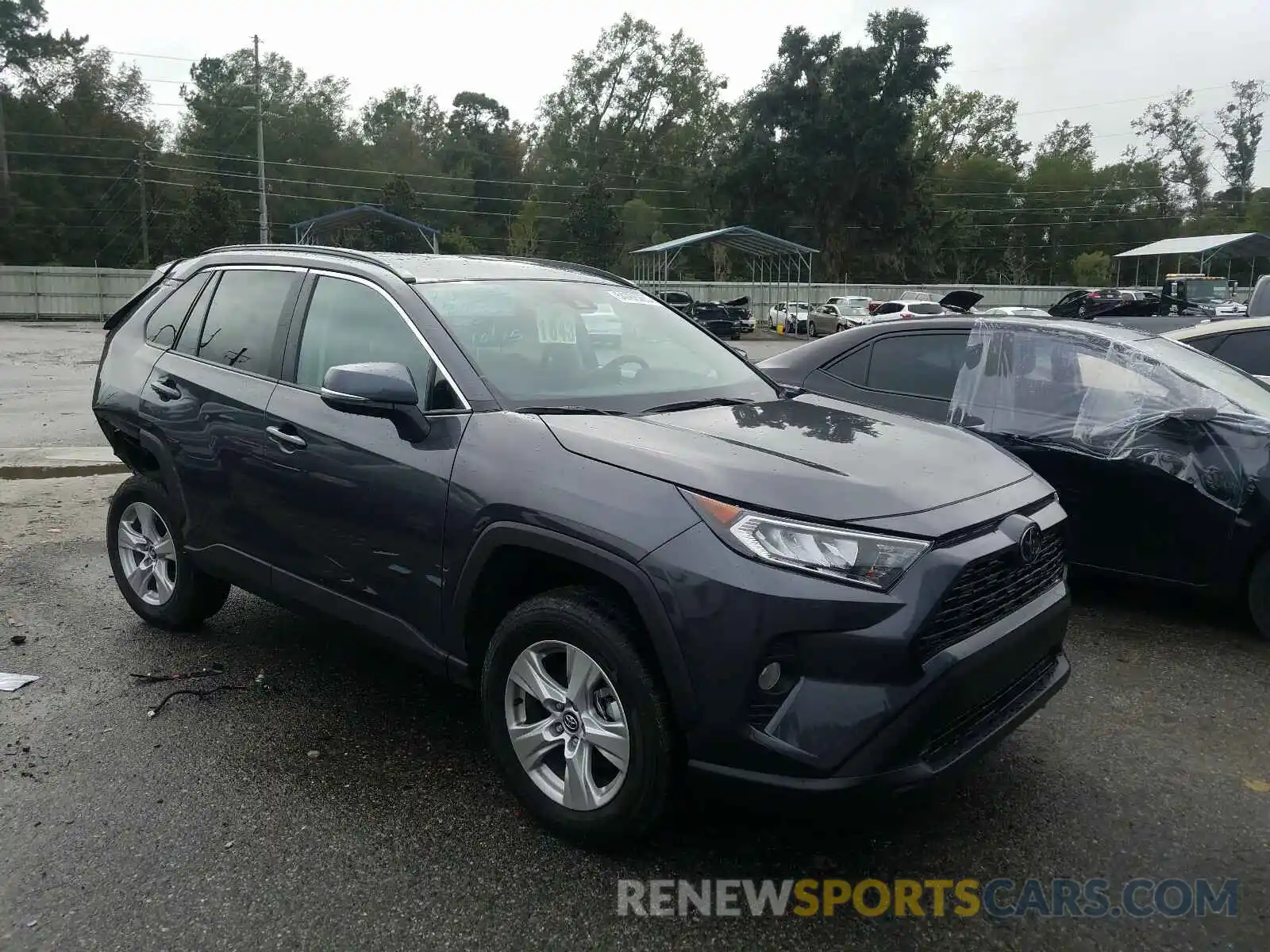 1 Photograph of a damaged car 2T3W1RFV3MW106667 TOYOTA RAV4 2021