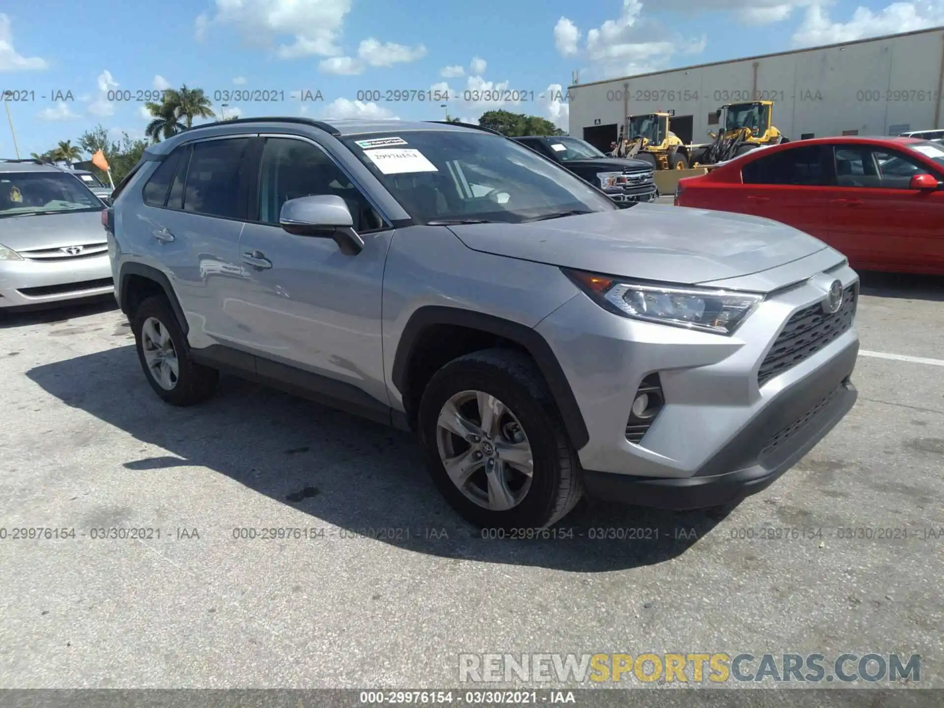 1 Photograph of a damaged car 2T3W1RFV3MW111710 TOYOTA RAV4 2021