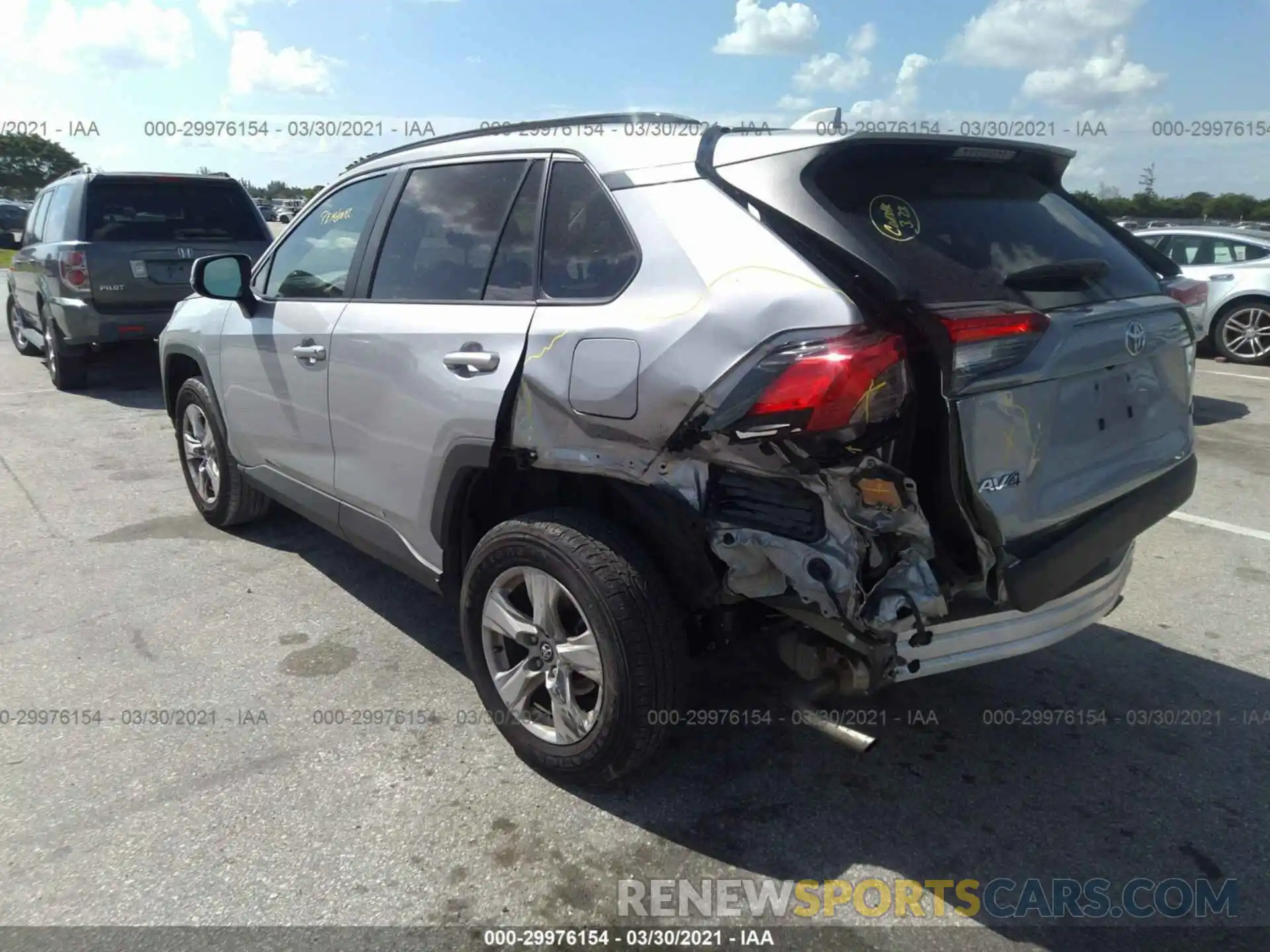 3 Photograph of a damaged car 2T3W1RFV3MW111710 TOYOTA RAV4 2021