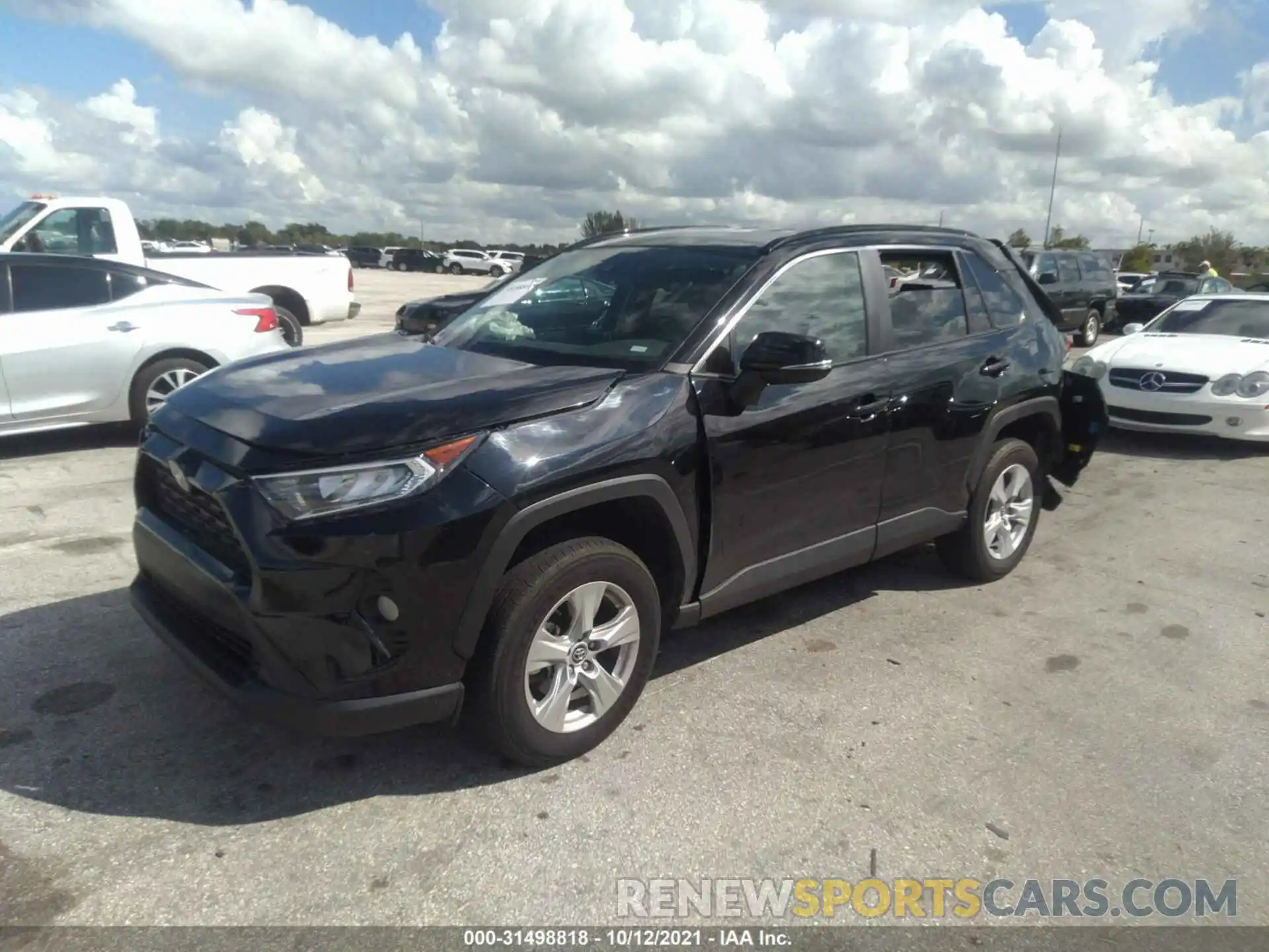 2 Photograph of a damaged car 2T3W1RFV3MW112551 TOYOTA RAV4 2021