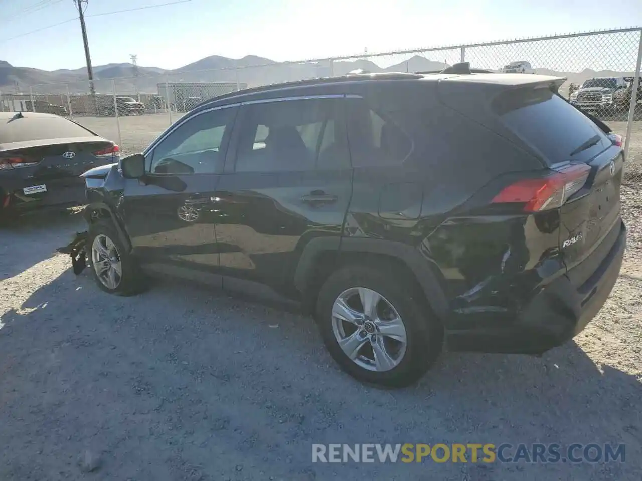 2 Photograph of a damaged car 2T3W1RFV3MW113201 TOYOTA RAV4 2021